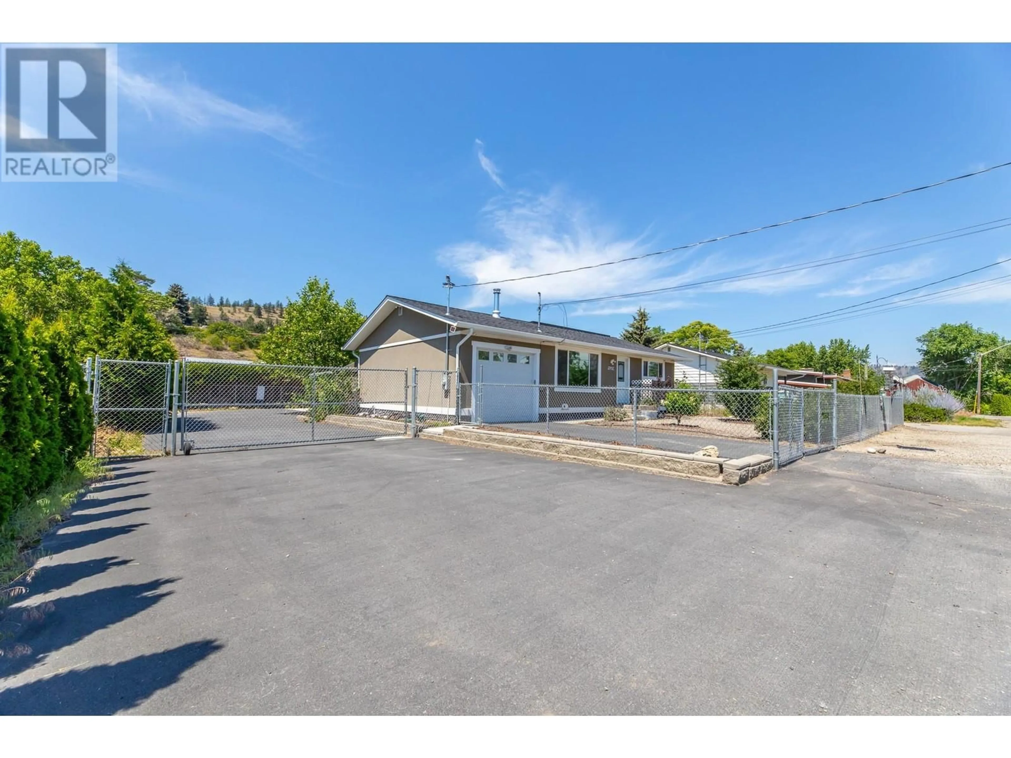 Fenced yard for 12410 Sinclair Road, Summerland British Columbia V0H1Z8