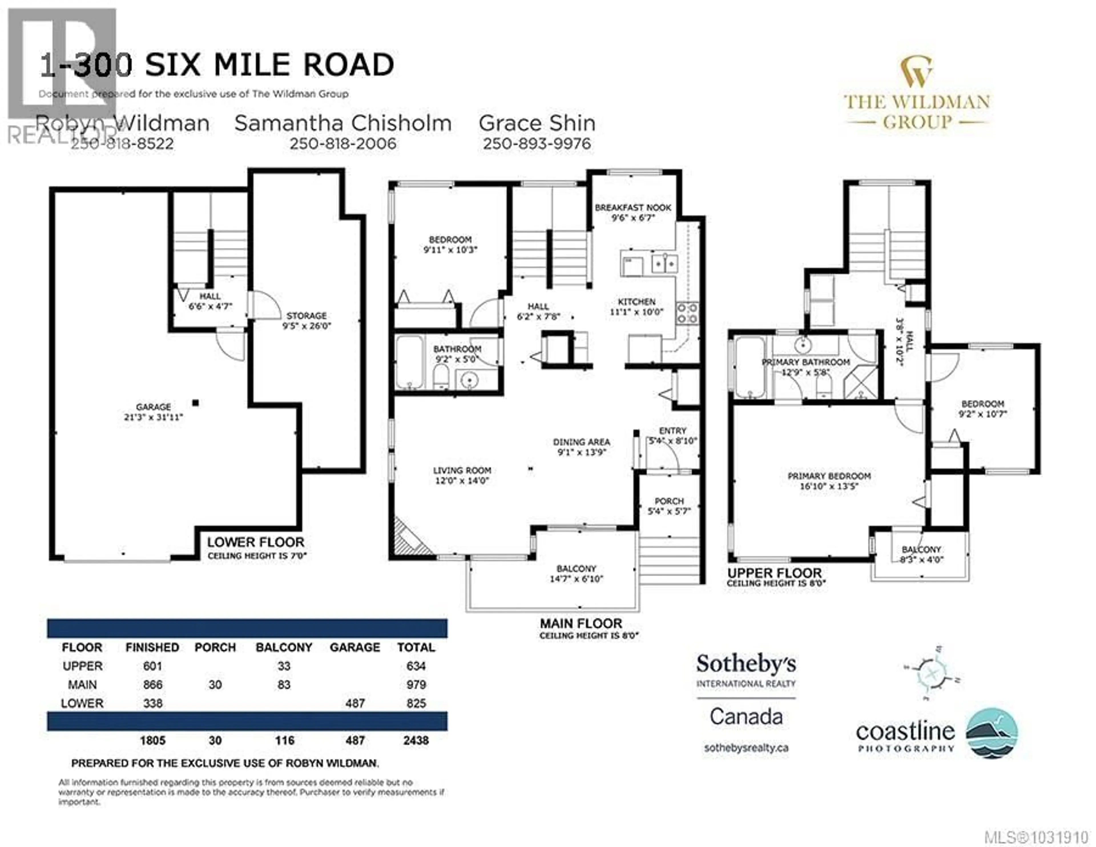 Floor plan for 1 - 300 SIX MILE ROAD, View Royal British Columbia V9B5Y3