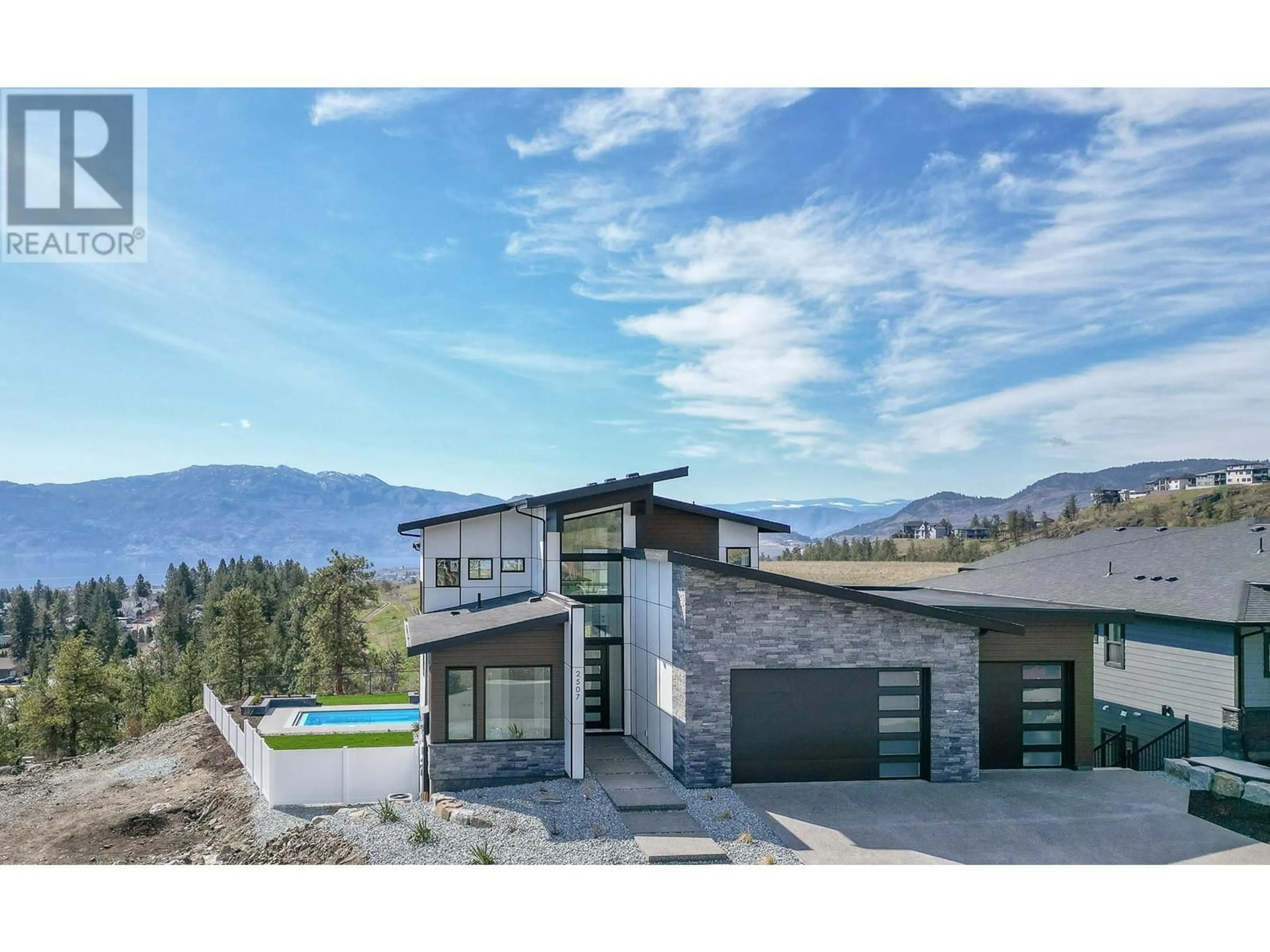 Frontside or backside of a home for 2507 Pinnacle Ridge Drive, West Kelowna British Columbia V4T0E3