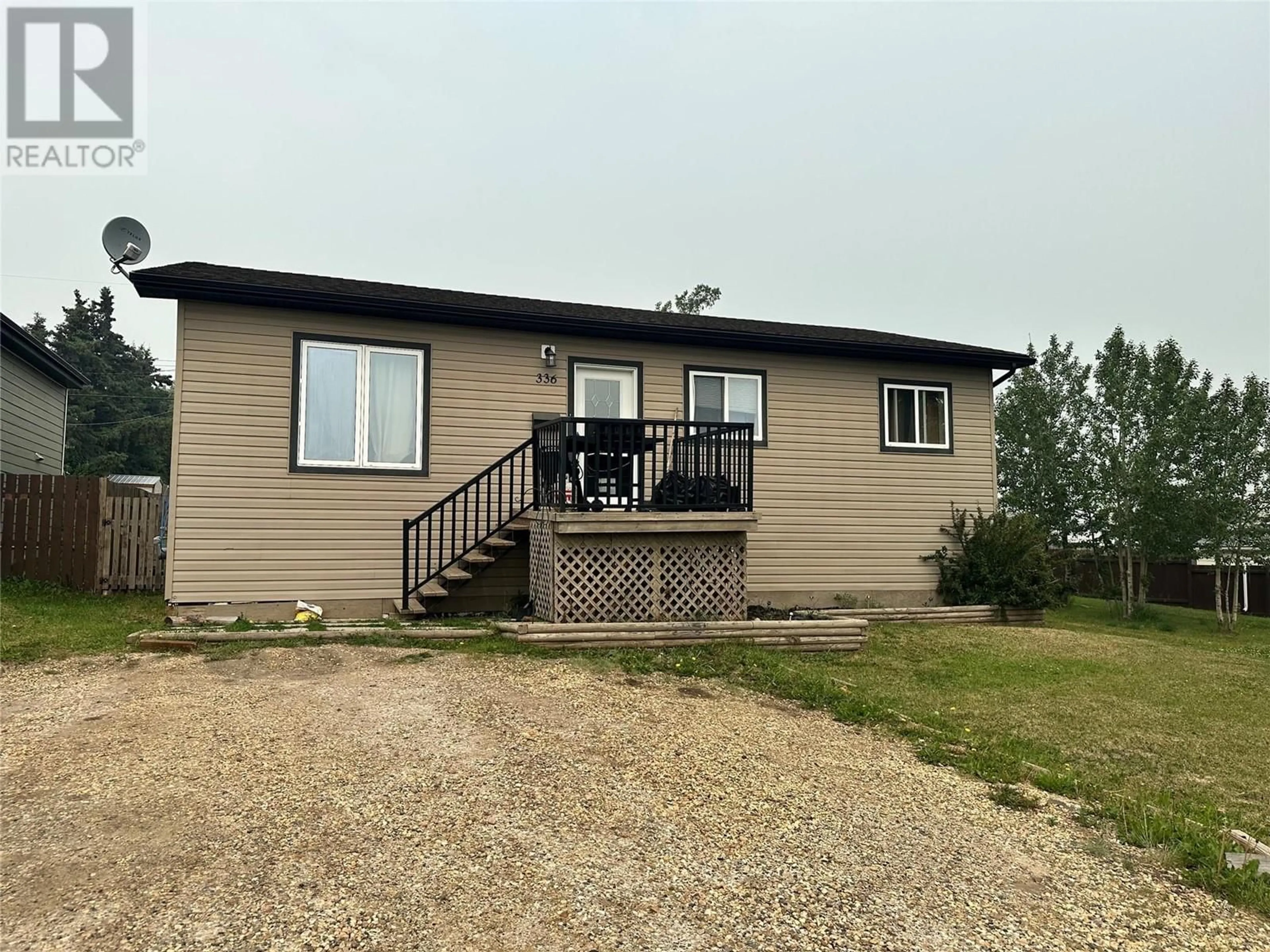 Frontside or backside of a home, cottage for 336 98 Avenue, Dawson Creek British Columbia V1G1R7