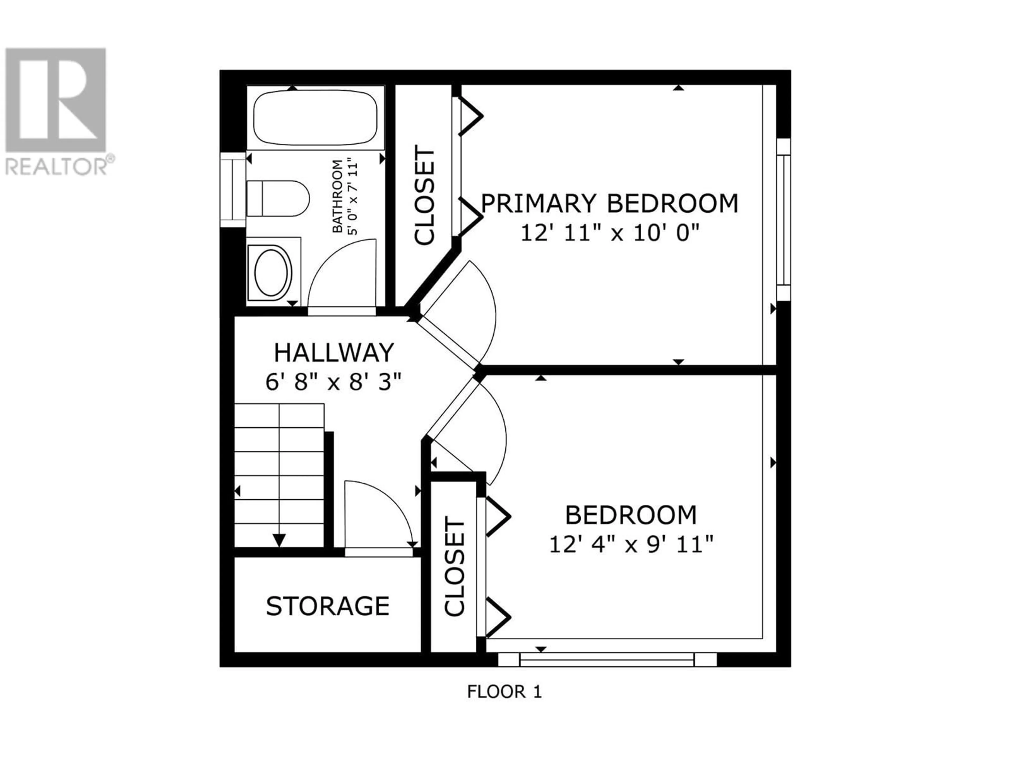 Floor plan for 885 Walrod Street, Kelowna British Columbia V1Y2S4