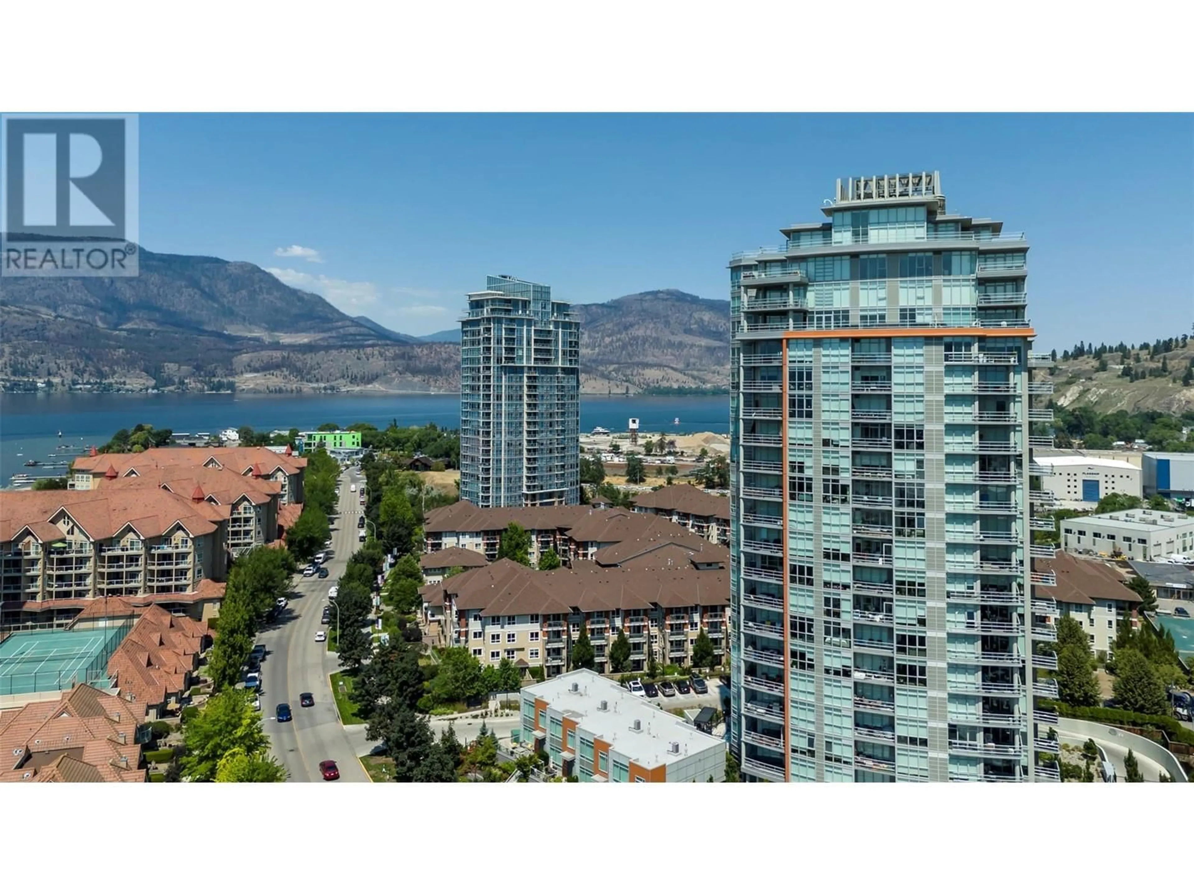 A pic from exterior of the house or condo for 1151 Sunset Drive Unit# 1106, Kelowna British Columbia V1Y0G2