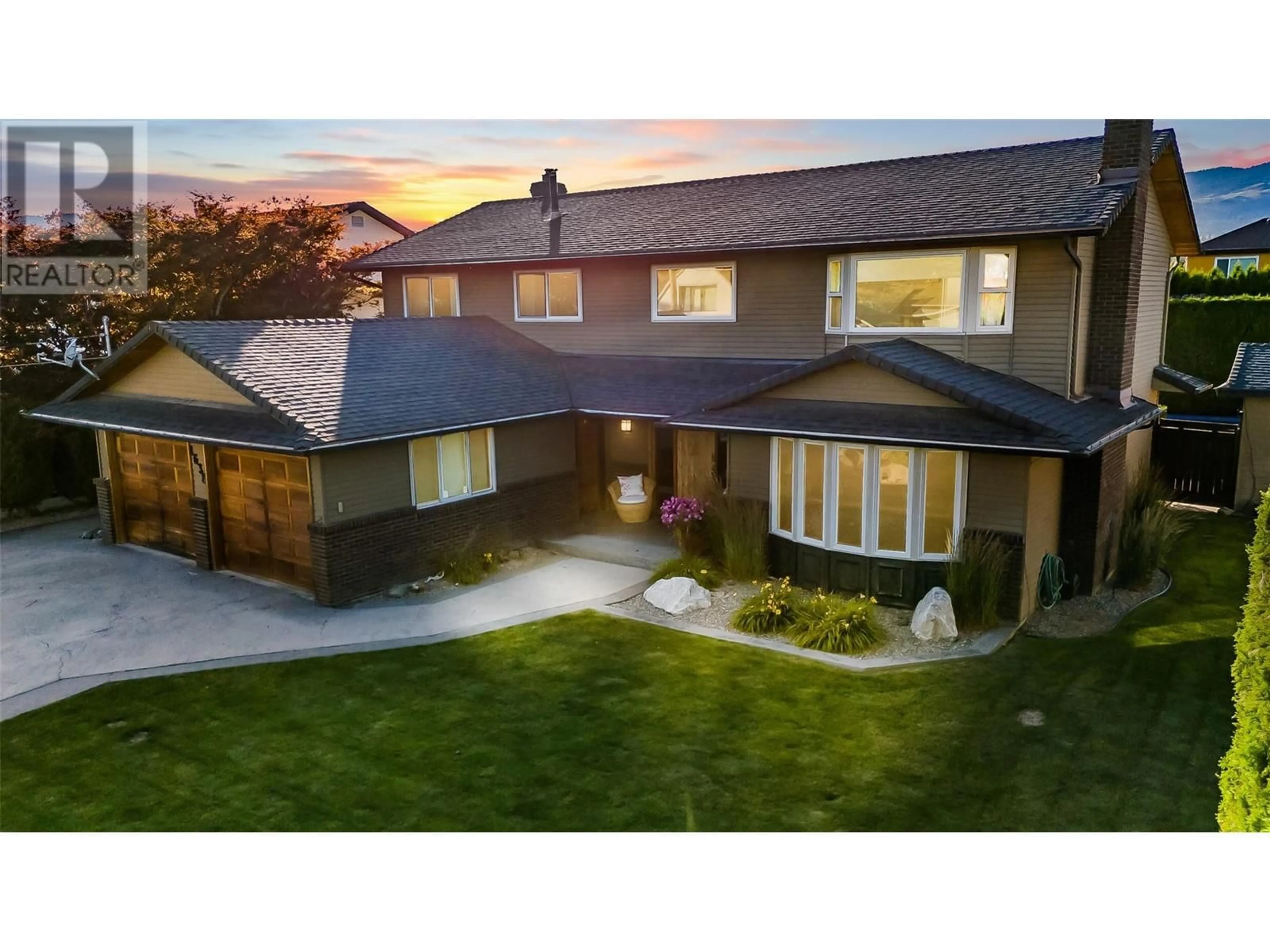 A pic from outside/outdoor area/front of a property/back of a property/a pic from drone, street for 1638 PRITCHARD DRIVE, West Kelowna British Columbia V4T1X3