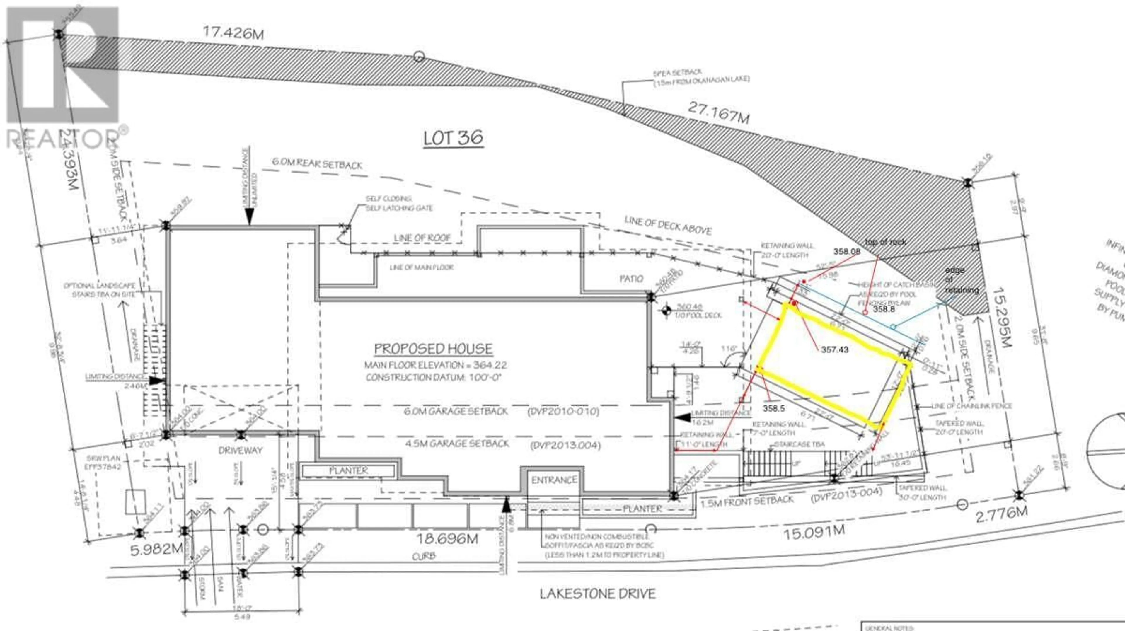 Floor plan for 1797 Lakestone Drive, Lake Country British Columbia V4V2T4