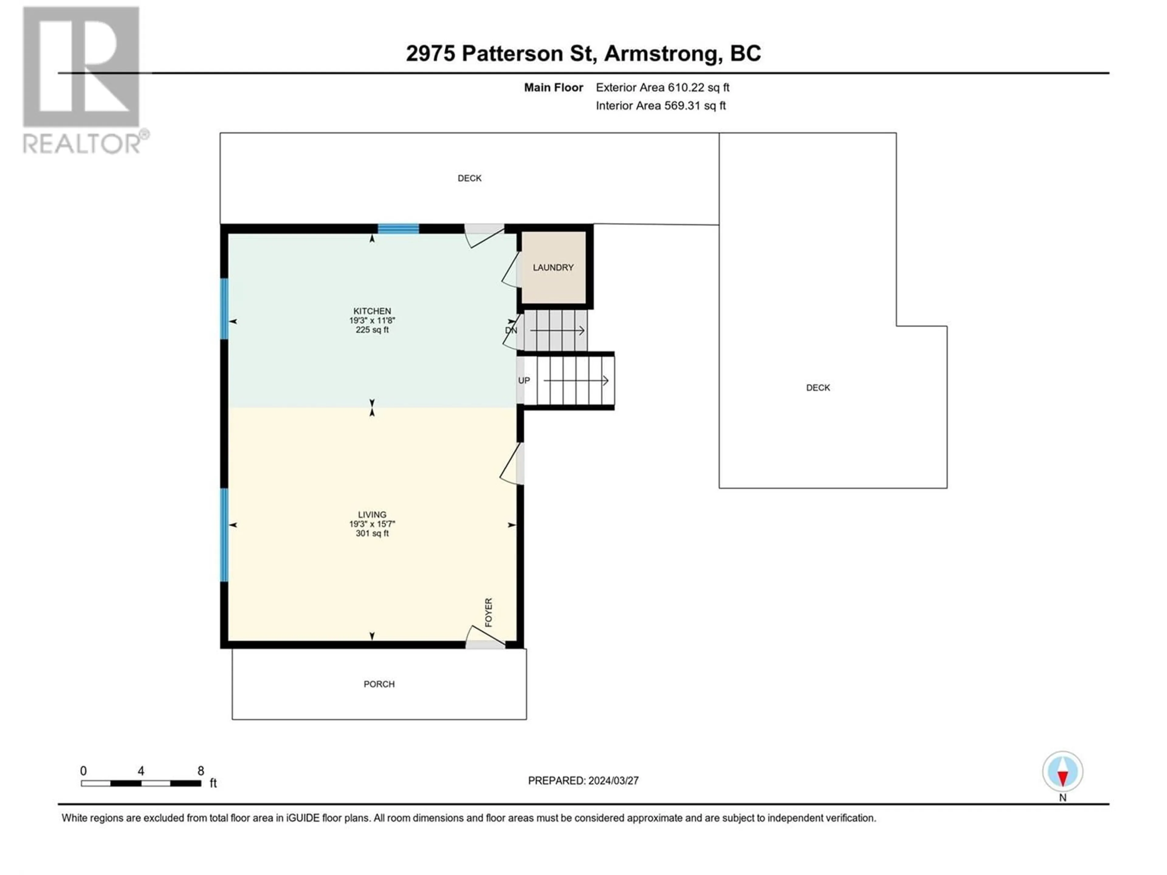 Floor plan for 2975 Patterson Street, Armstrong British Columbia V0E1B2