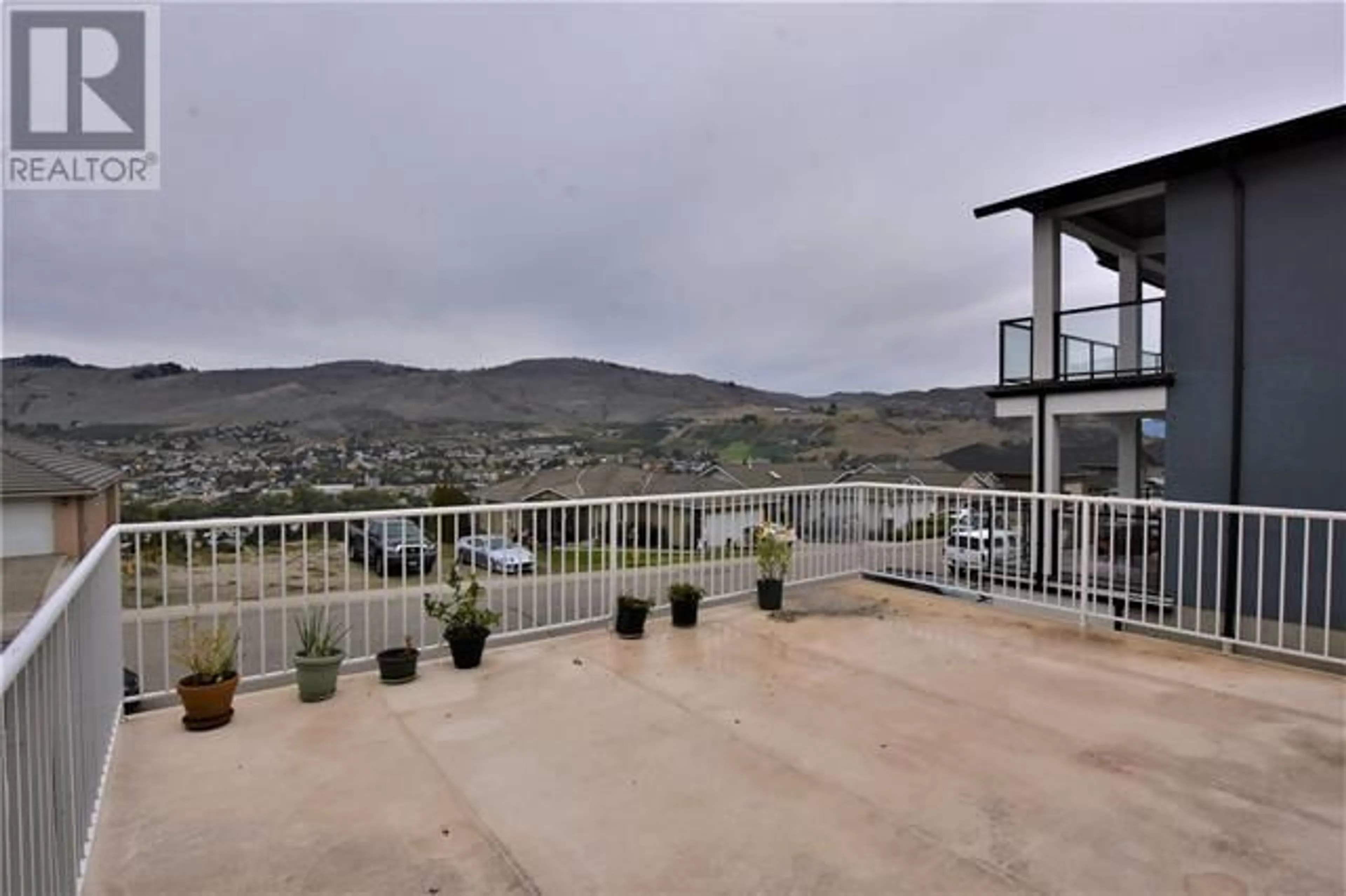Patio, mountain view for 4904 VALLEYVIEW PLACE, Vernon British Columbia V1T9L6