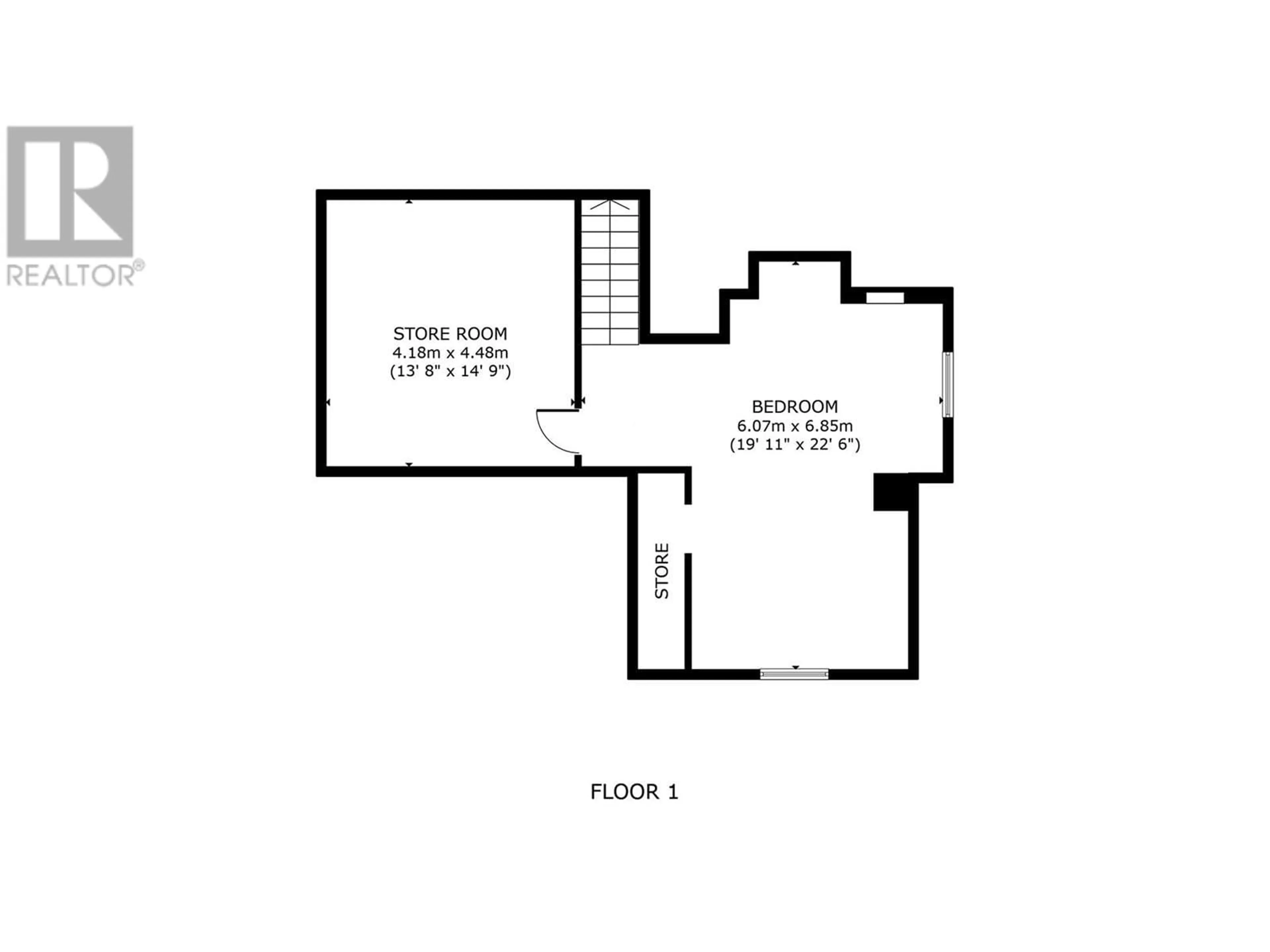 Floor plan for 483 Parfitt Court, Kelowna British Columbia V1X7M9