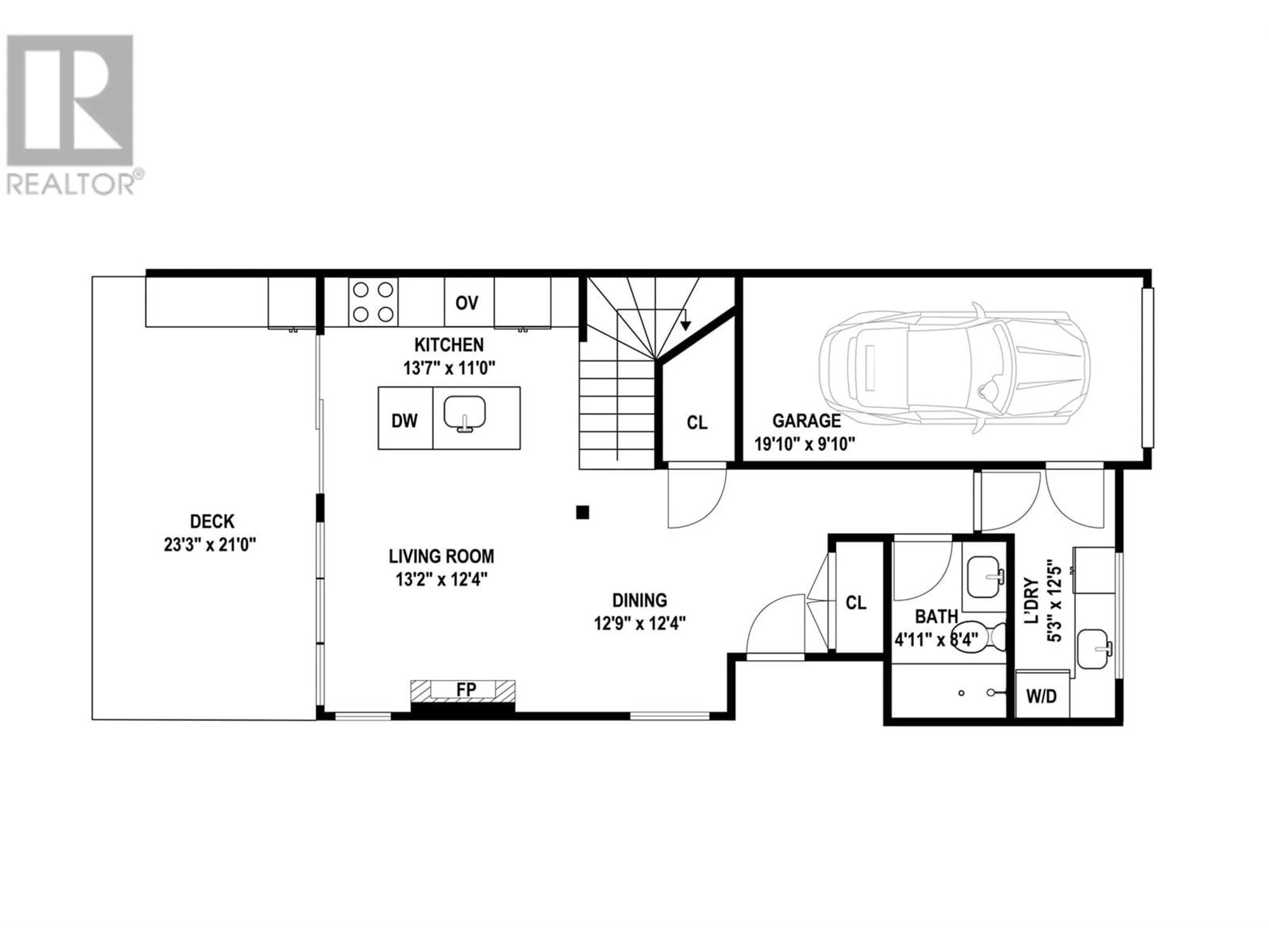 Floor plan for 3060 LANDRY Crescent, Summerland British Columbia V0H1Z9