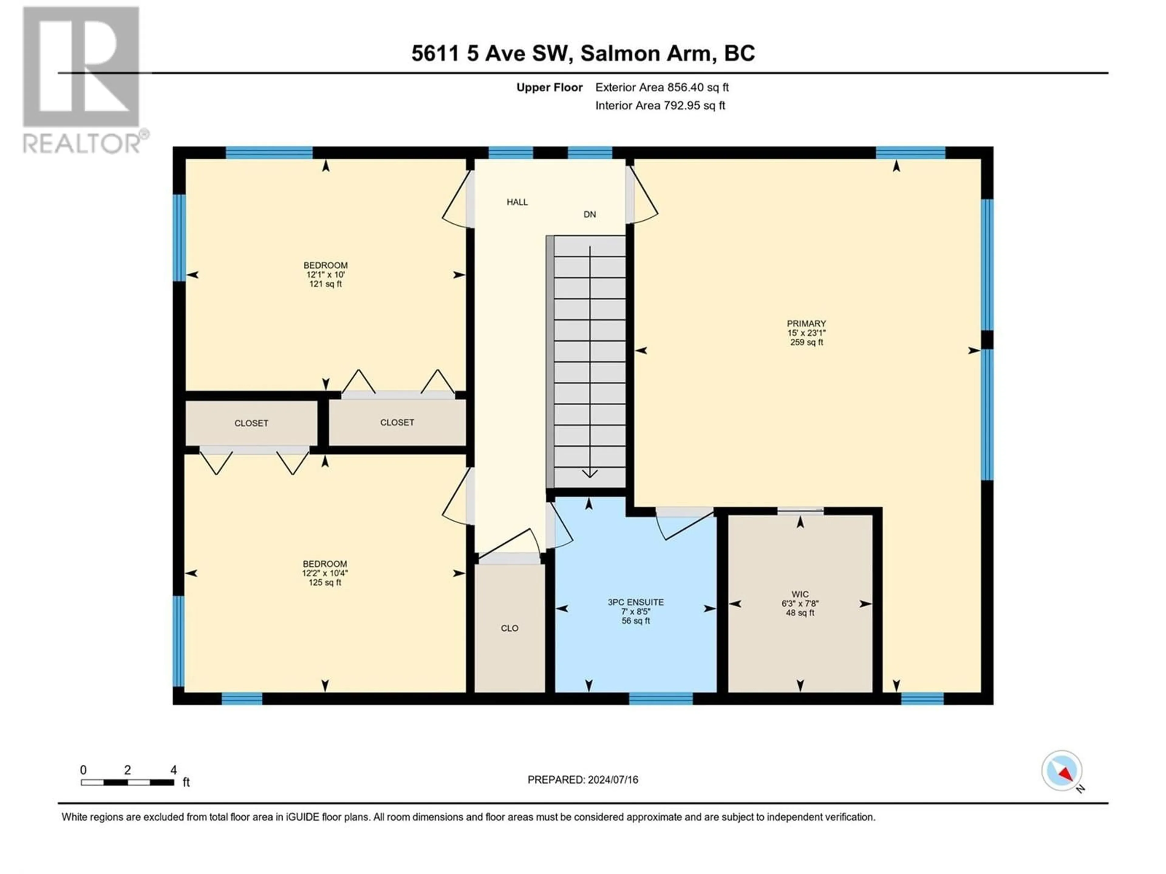 Floor plan for 5611 5 AVENUE SOUTHWEST, Salmon Arm British Columbia V1E3B4