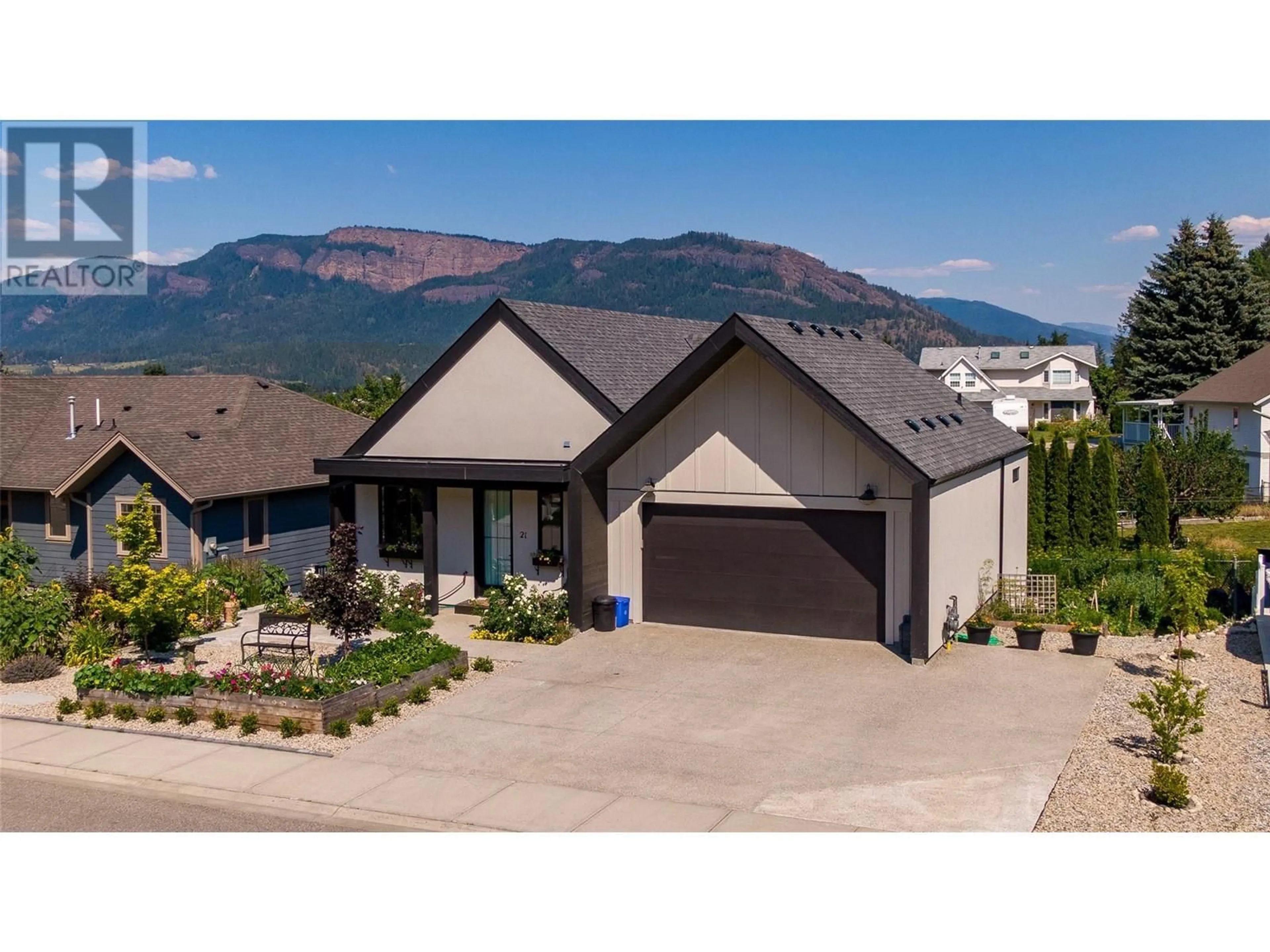 Frontside or backside of a home for 21 Preston West Drive, Enderby British Columbia V0E1V1