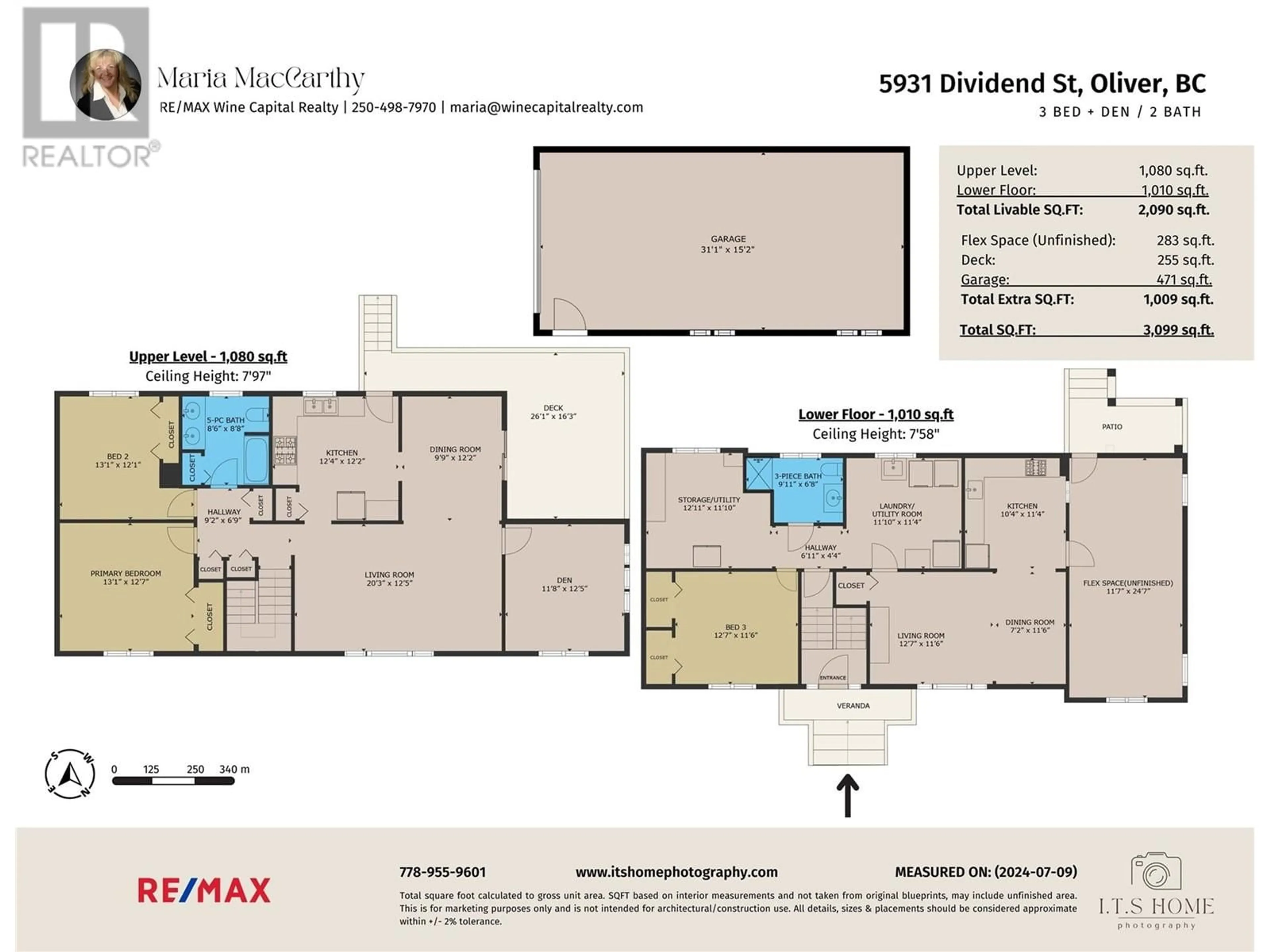 Floor plan for 5913 Dividend Street, Oliver British Columbia V0H1T6