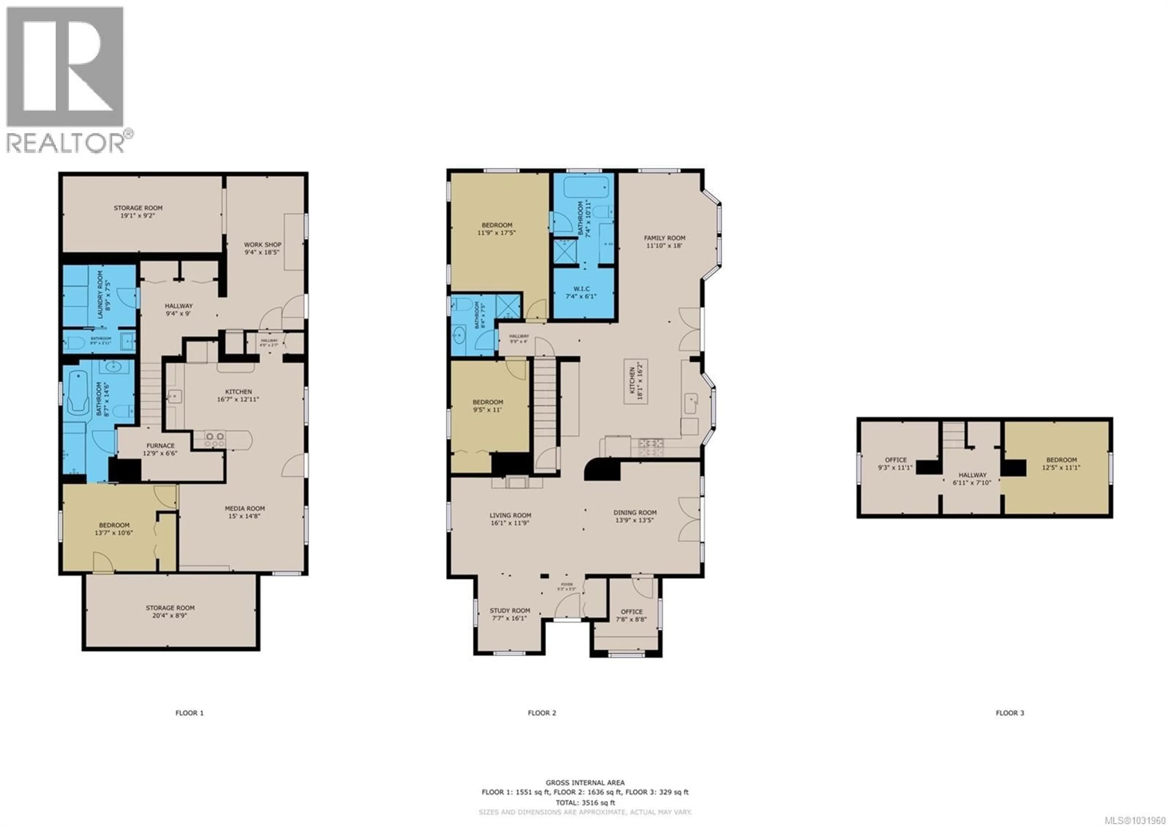 Floor plan for 325 HARMSTON AVENUE, Courtenay British Columbia V9N2X1