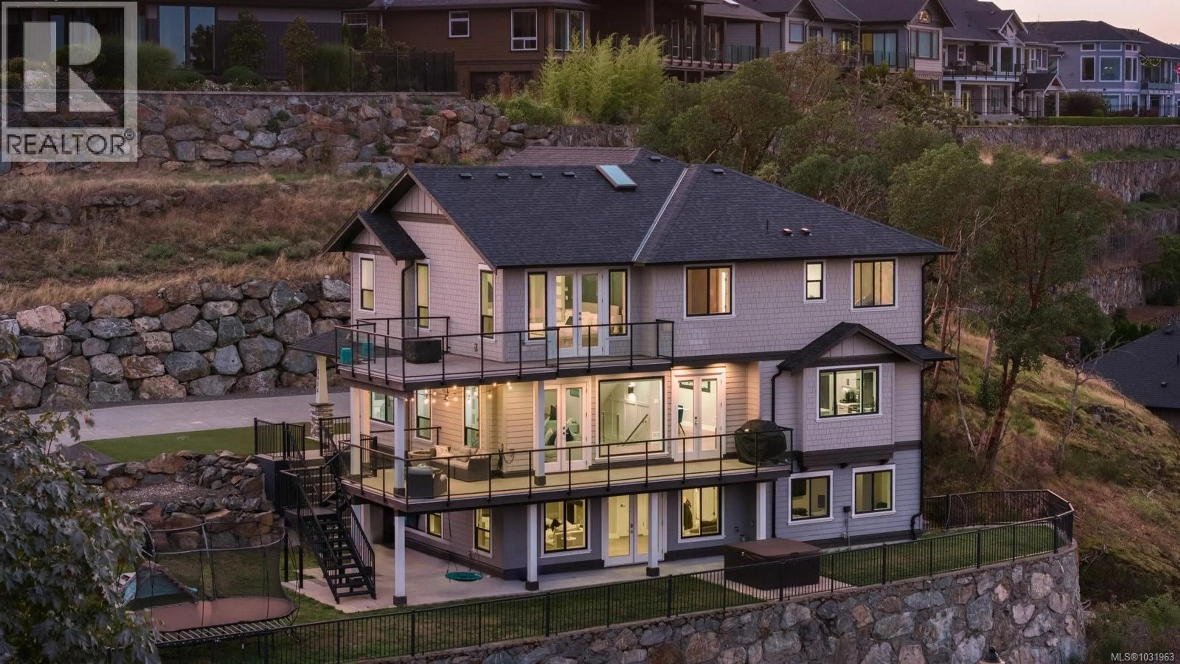 A pic from outside/outdoor area/front of a property/back of a property/a pic from drone, unknown for 1414 GRAND FOREST CLOSE, Langford British Columbia V9B0L2