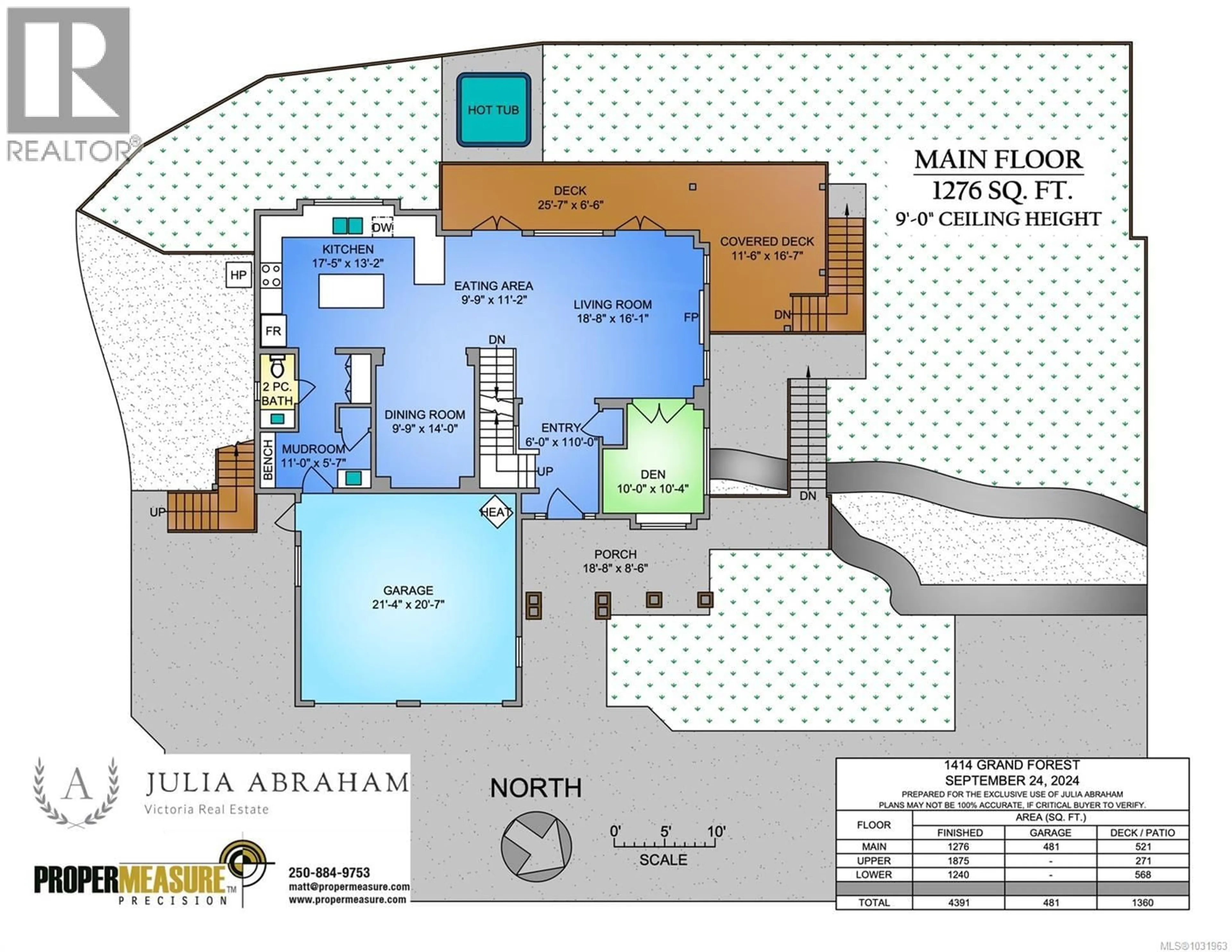 Floor plan for 1414 GRAND FOREST CLOSE, Langford British Columbia V9B0L2