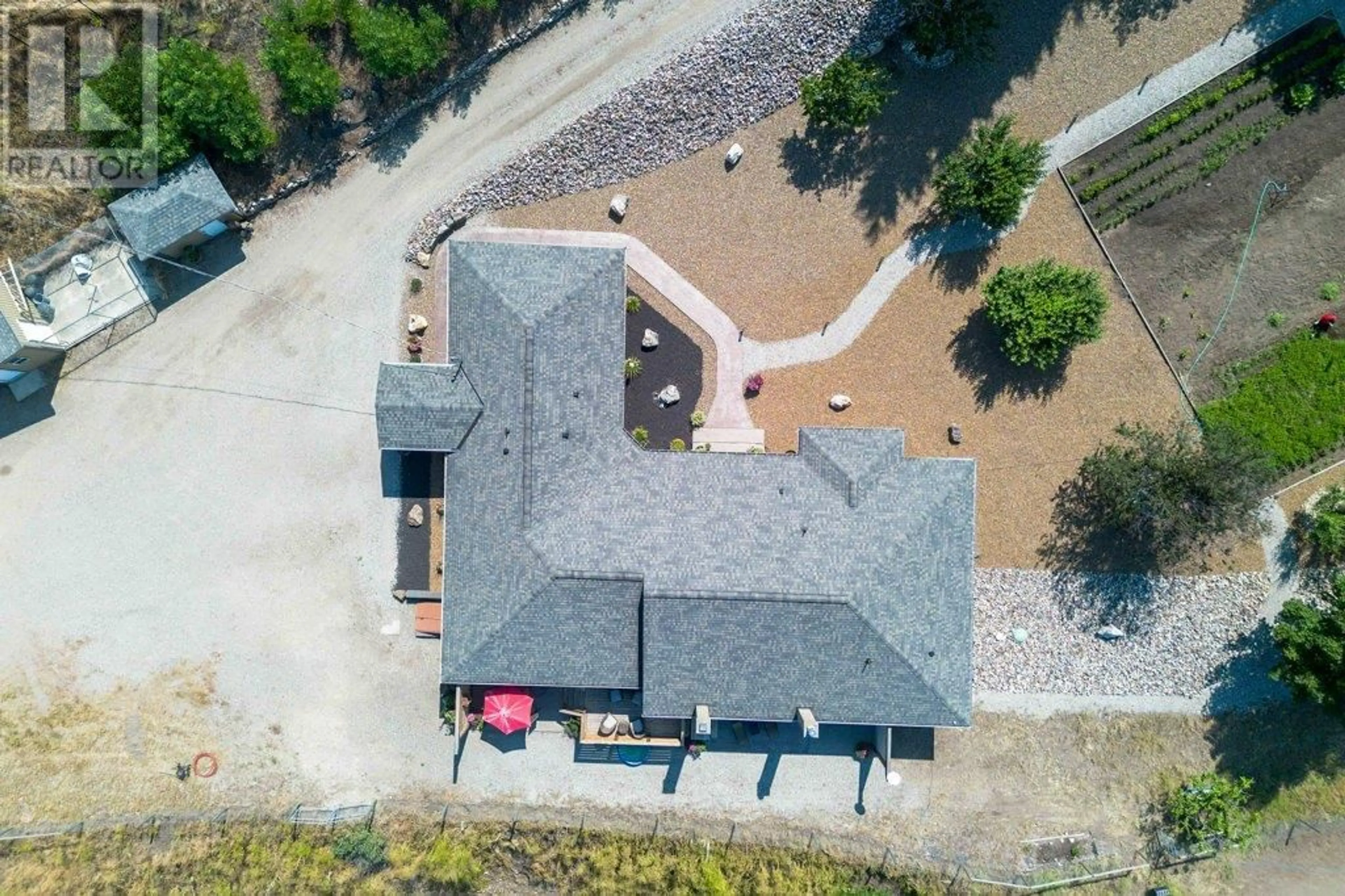 Frontside or backside of a home, the street view for 1258 Round Lake Road, Spallumcheen British Columbia V0E1B5