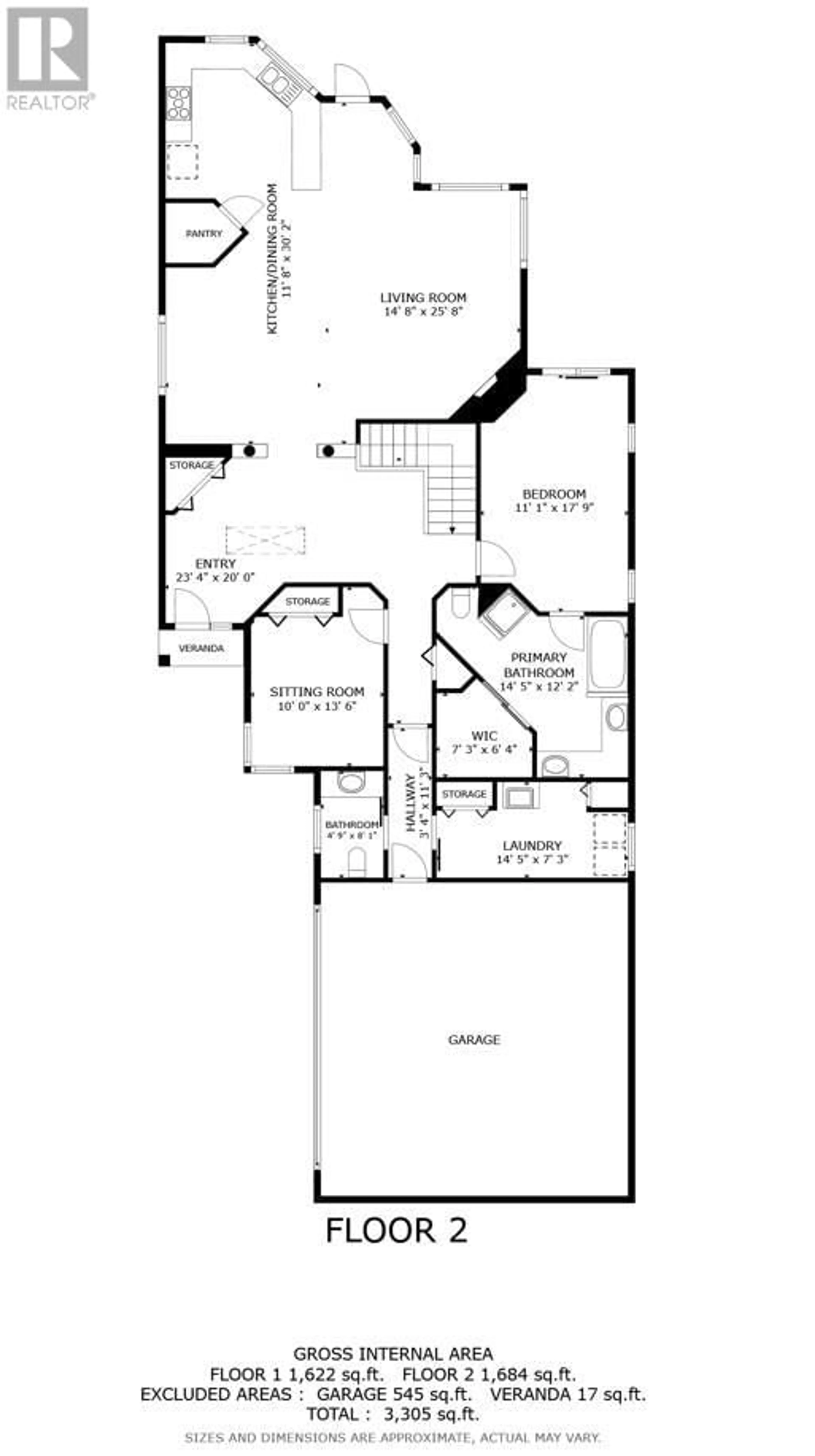 Floor plan for 4074 Gellatly Road Unit# 107, West Kelowna British Columbia V4T2S8