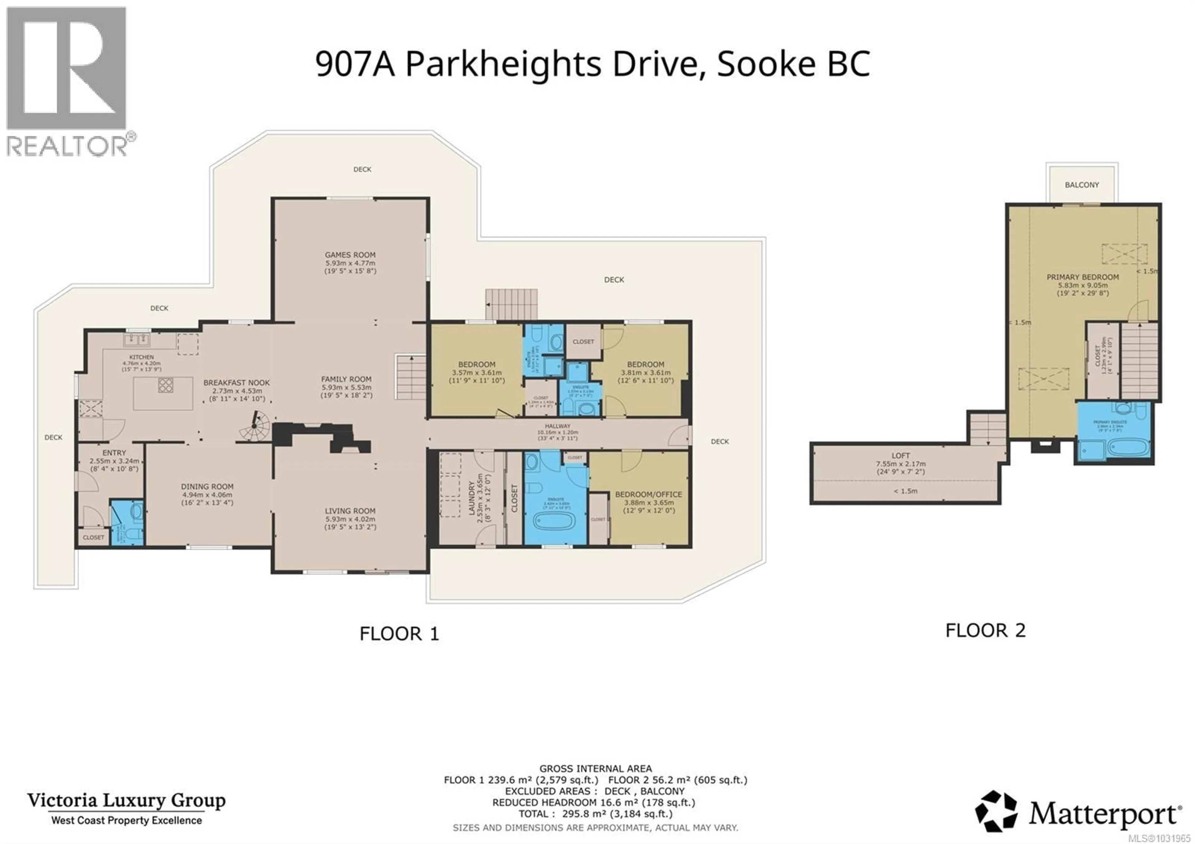 Floor plan for 907A PARKHEIGHTS DRIVE, Sooke British Columbia V0S1N0