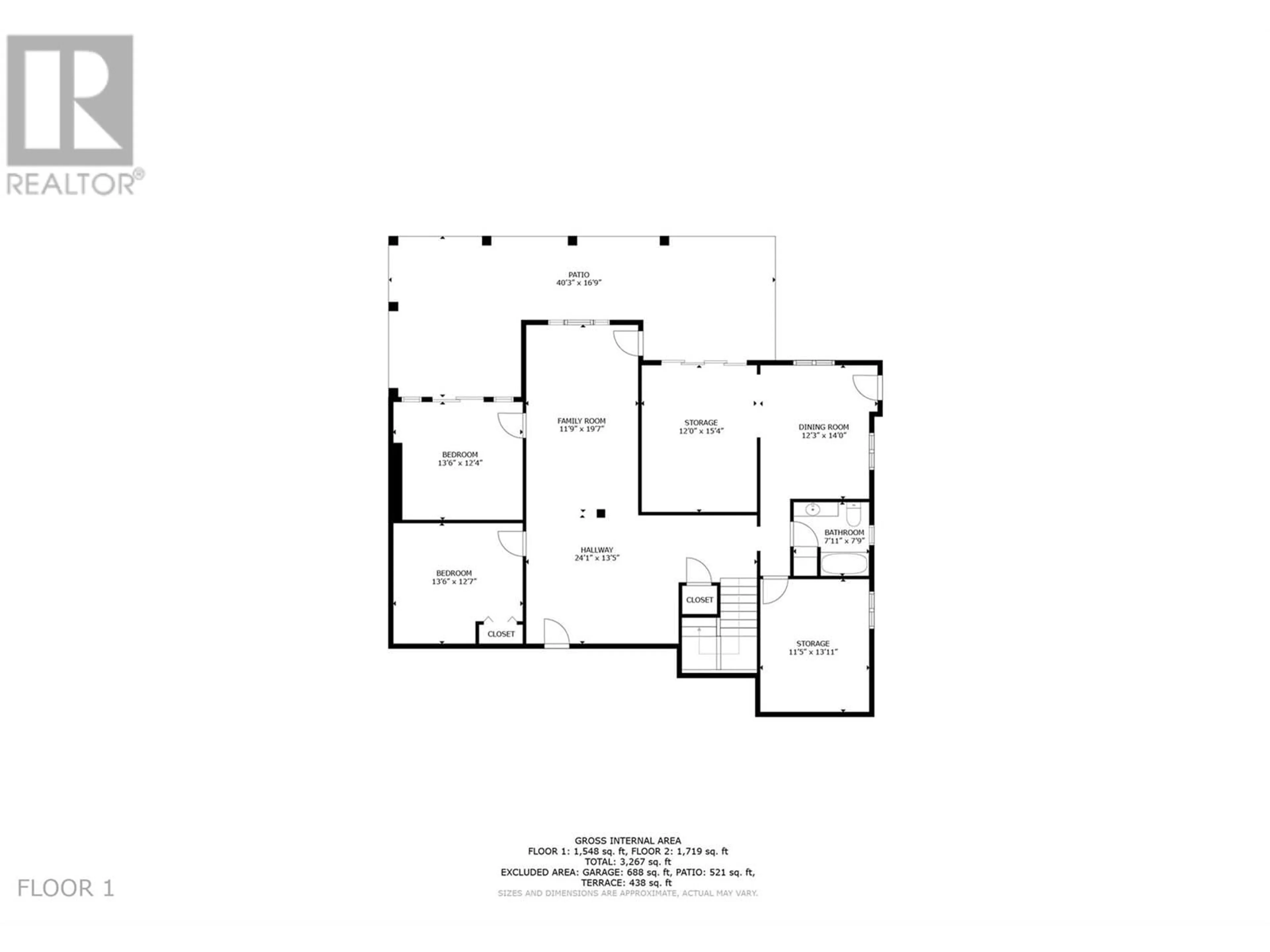 Floor plan for 6205 6 HIGHWAY, Coldstream British Columbia V1B3C7
