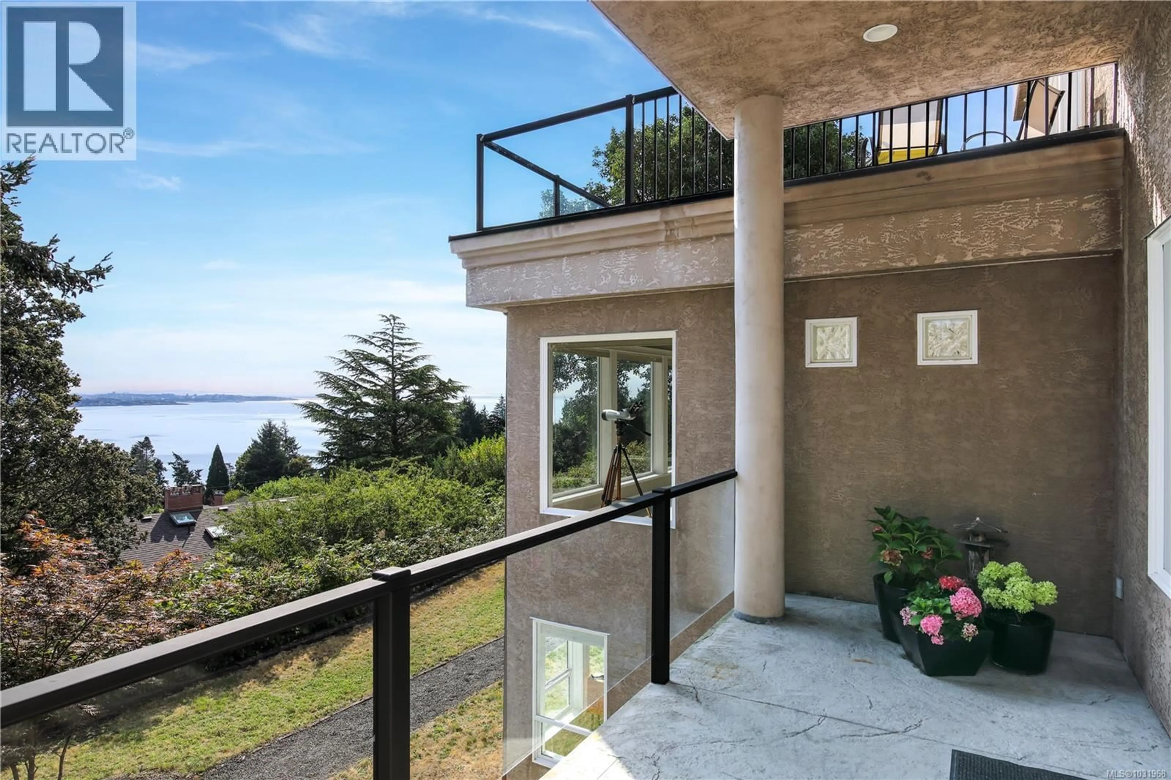 Patio, water/lake/river/ocean view for 3361 HATLEY DRIVE, Colwood British Columbia V9C1W4