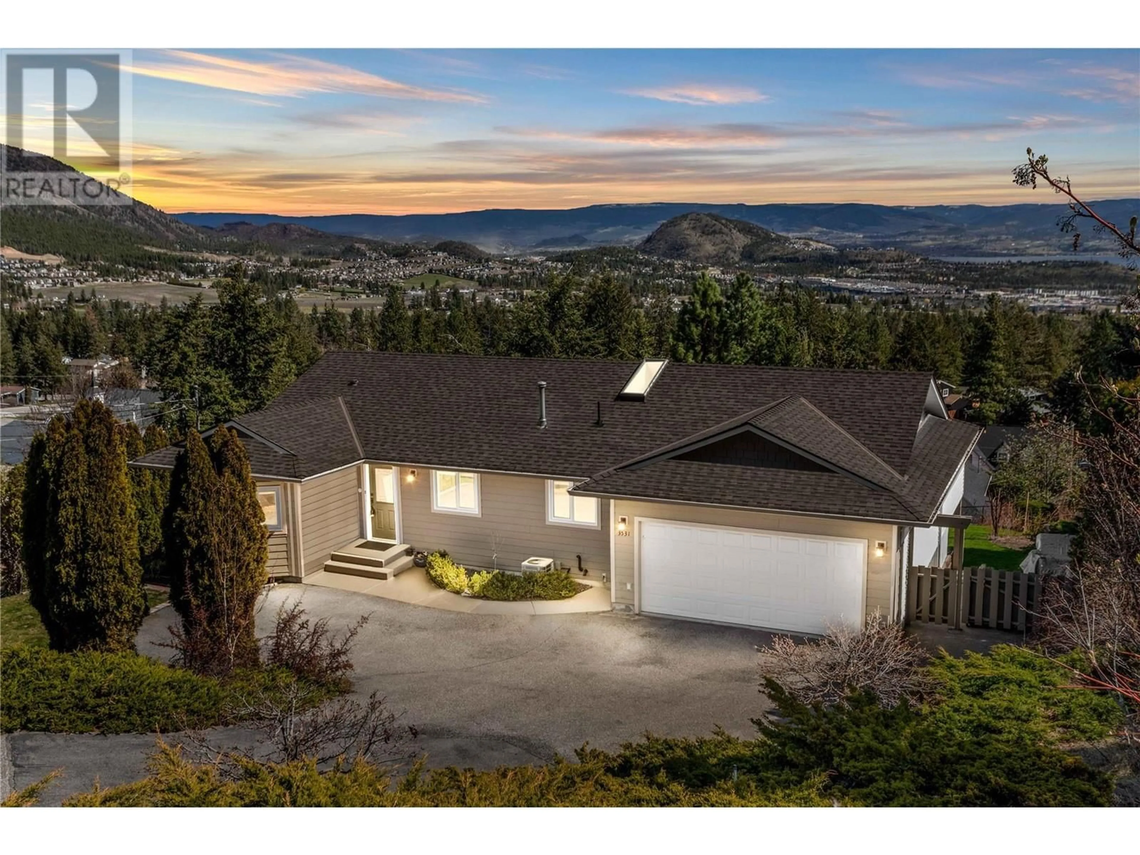 Frontside or backside of a home for 3531 Gates Road, West Kelowna British Columbia V4T1A2