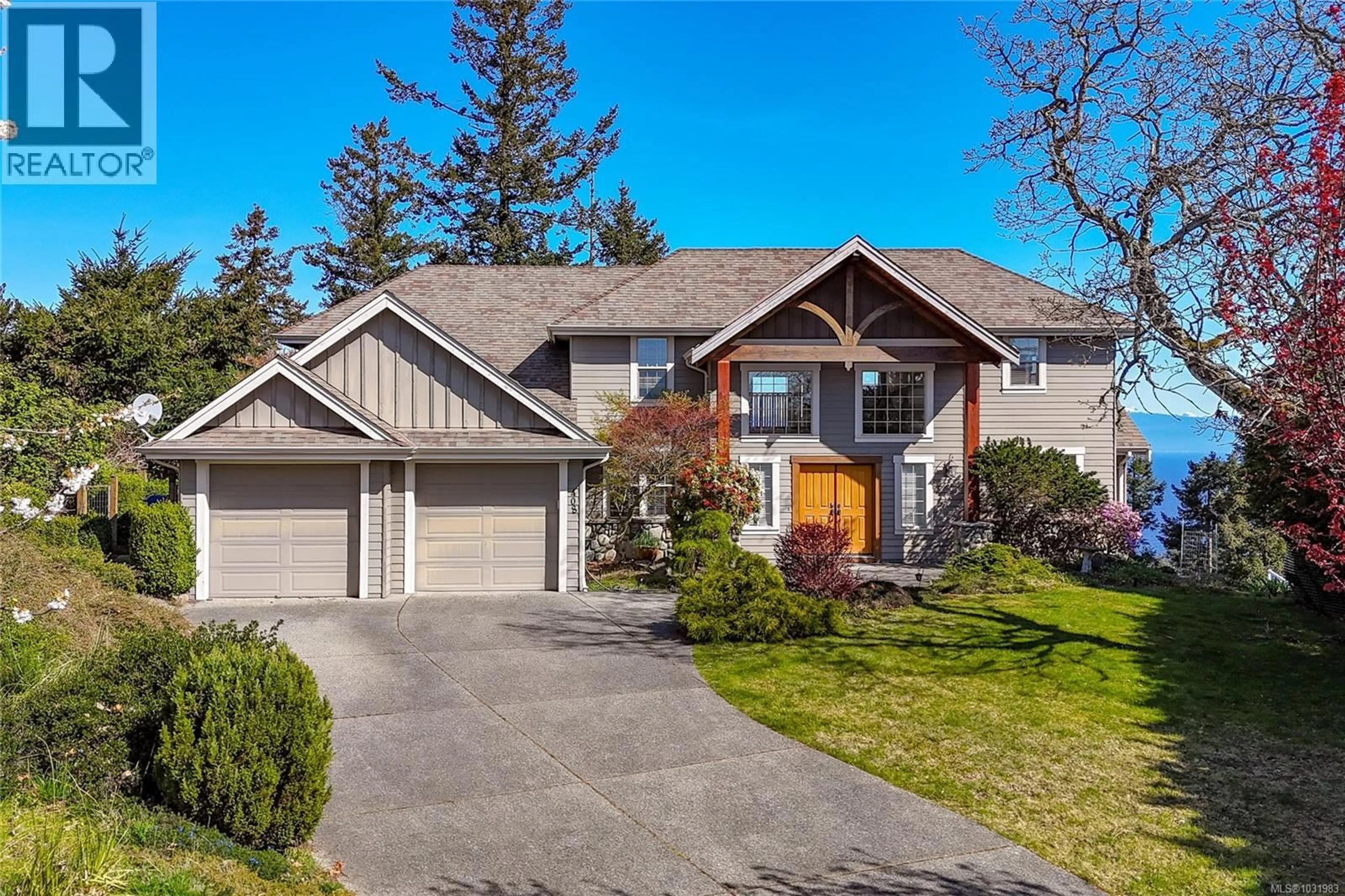 Home with vinyl exterior material, street for 408 BELMONTE PLACE, Nanaimo British Columbia V9T5A1