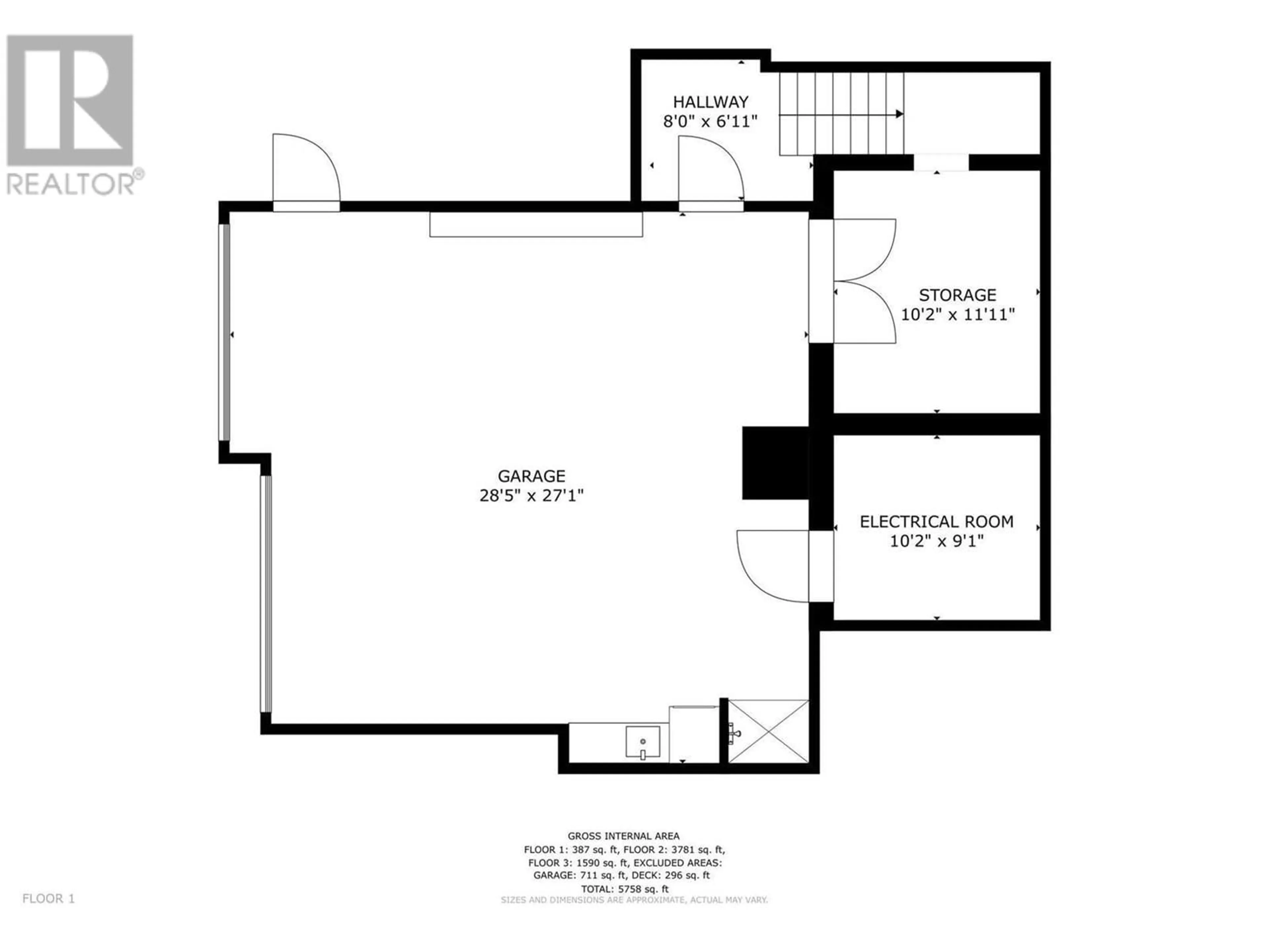 Floor plan for 26 Commonage Road, Vernon British Columbia V1H1G4