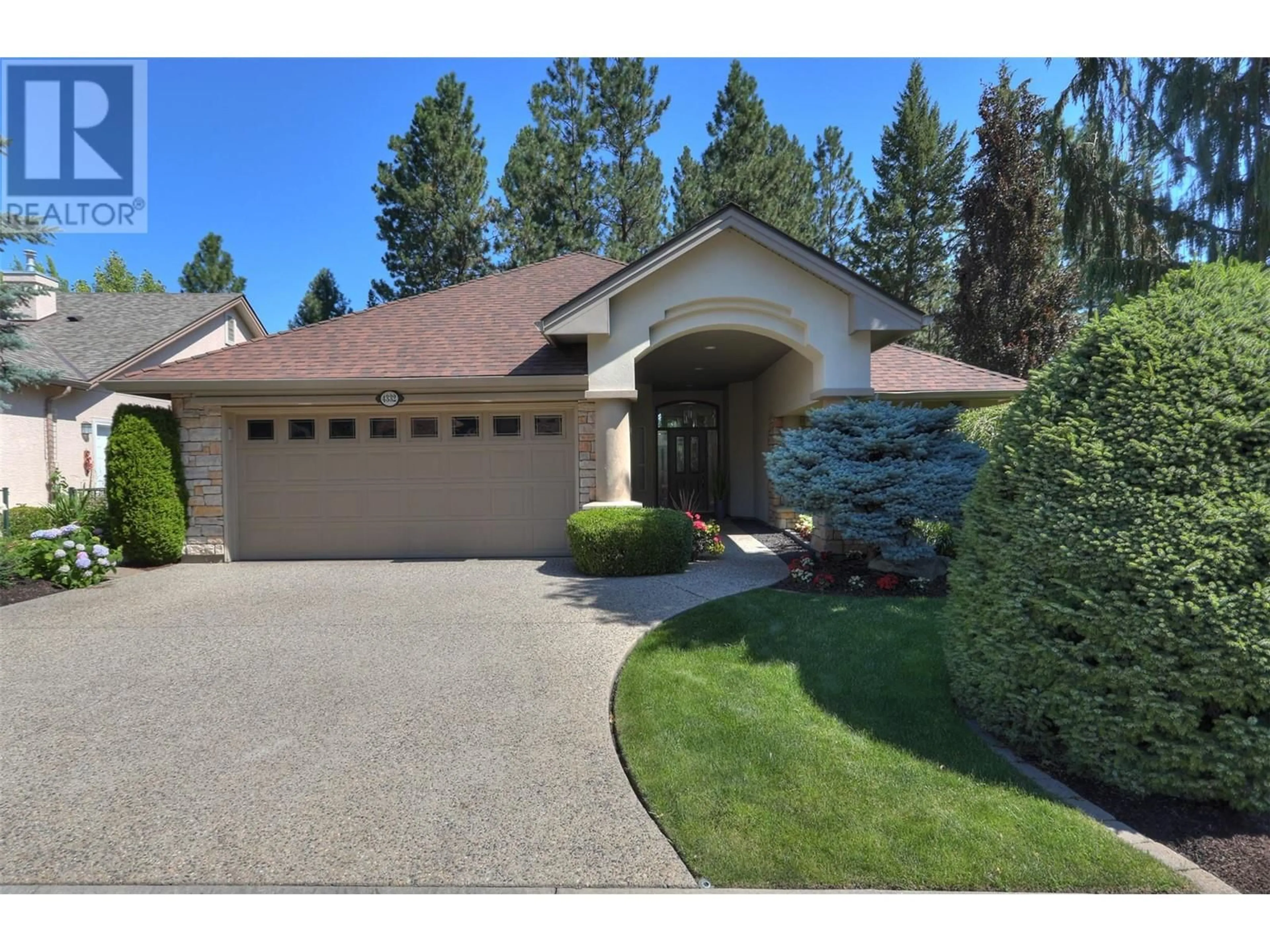 Frontside or backside of a home for 4332 Gallaghers Forest S Road, Kelowna British Columbia V1W4X3