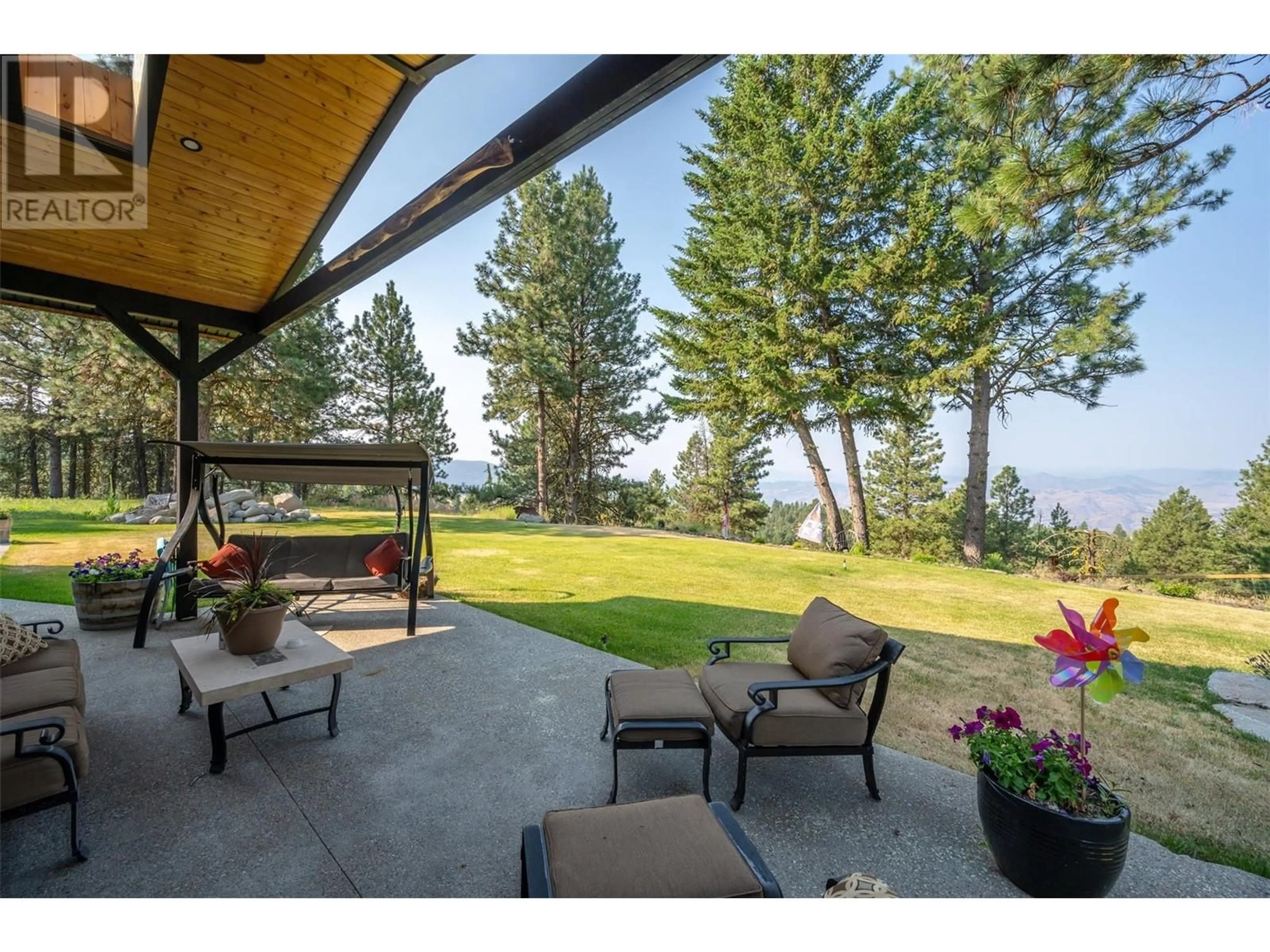 Patio, water/lake/river/ocean view for 124 SASQUATCH TRAIL, Osoyoos British Columbia V0H1V6