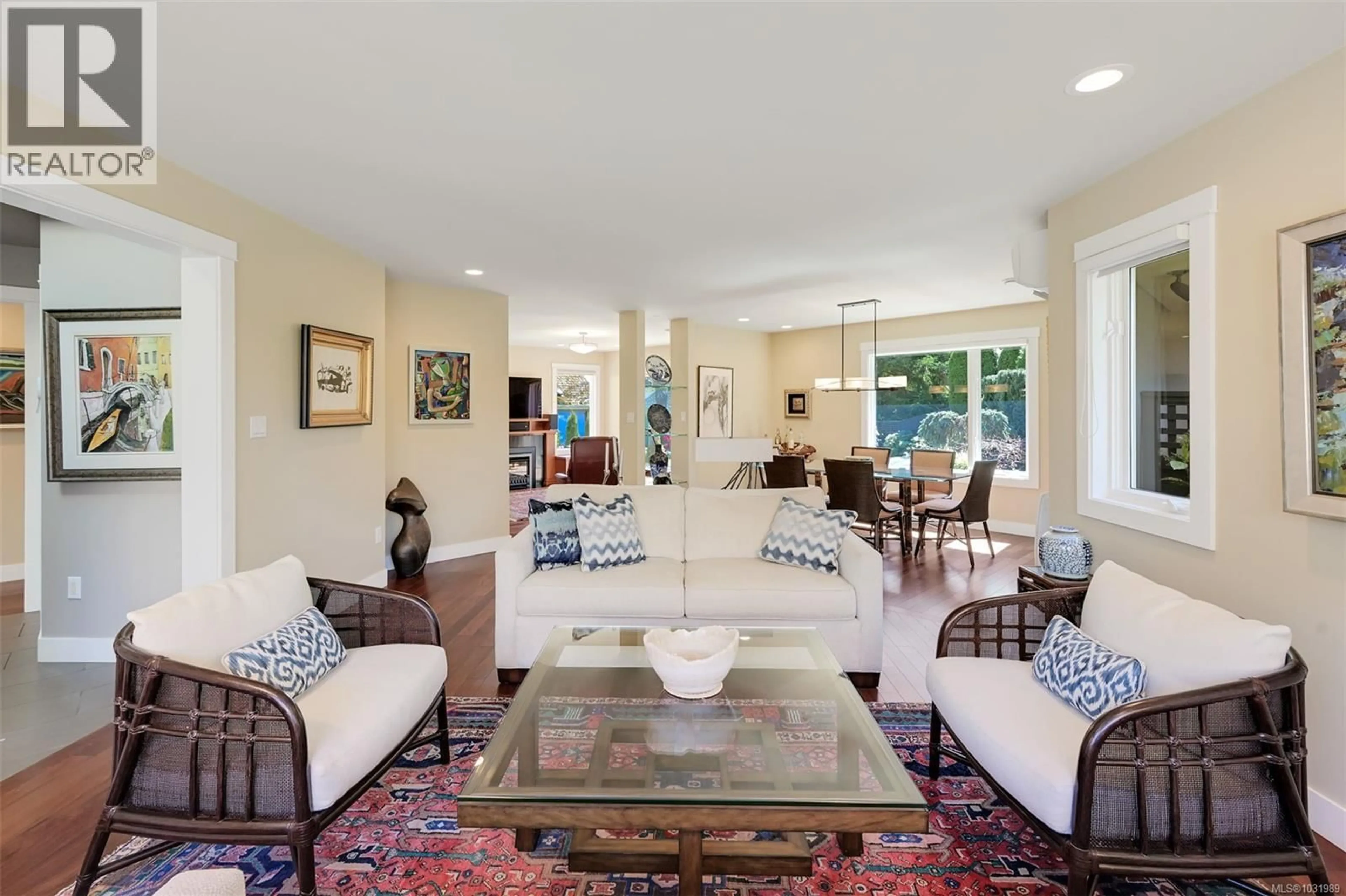 Living room with furniture, ceramic/tile floor for 1005 JOAN CRESCENT, Victoria British Columbia V8S3L3