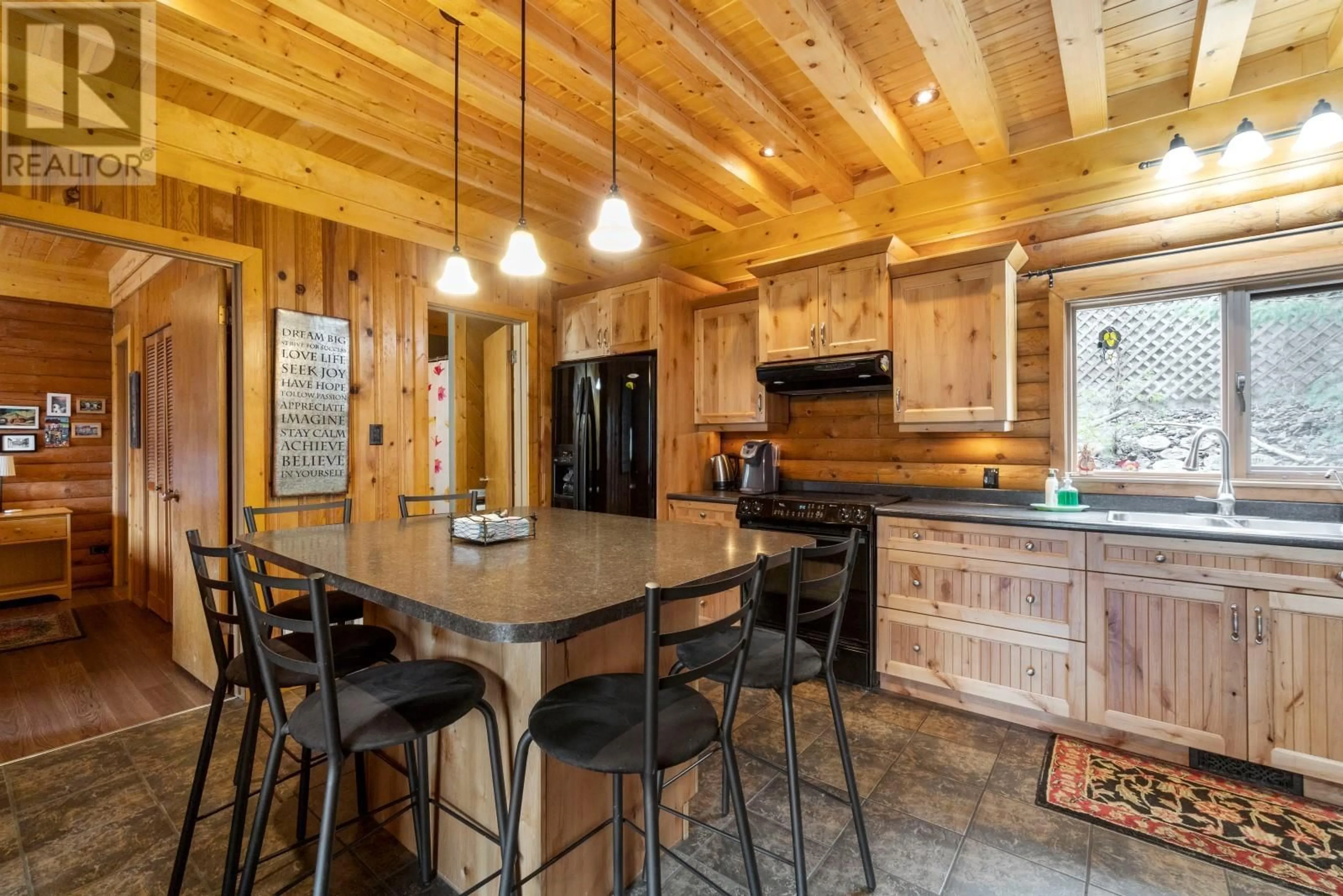 Rustic kitchen, unknown for 1 OLD SICAMOUS ROAD, Sicamous British Columbia V0E2V0