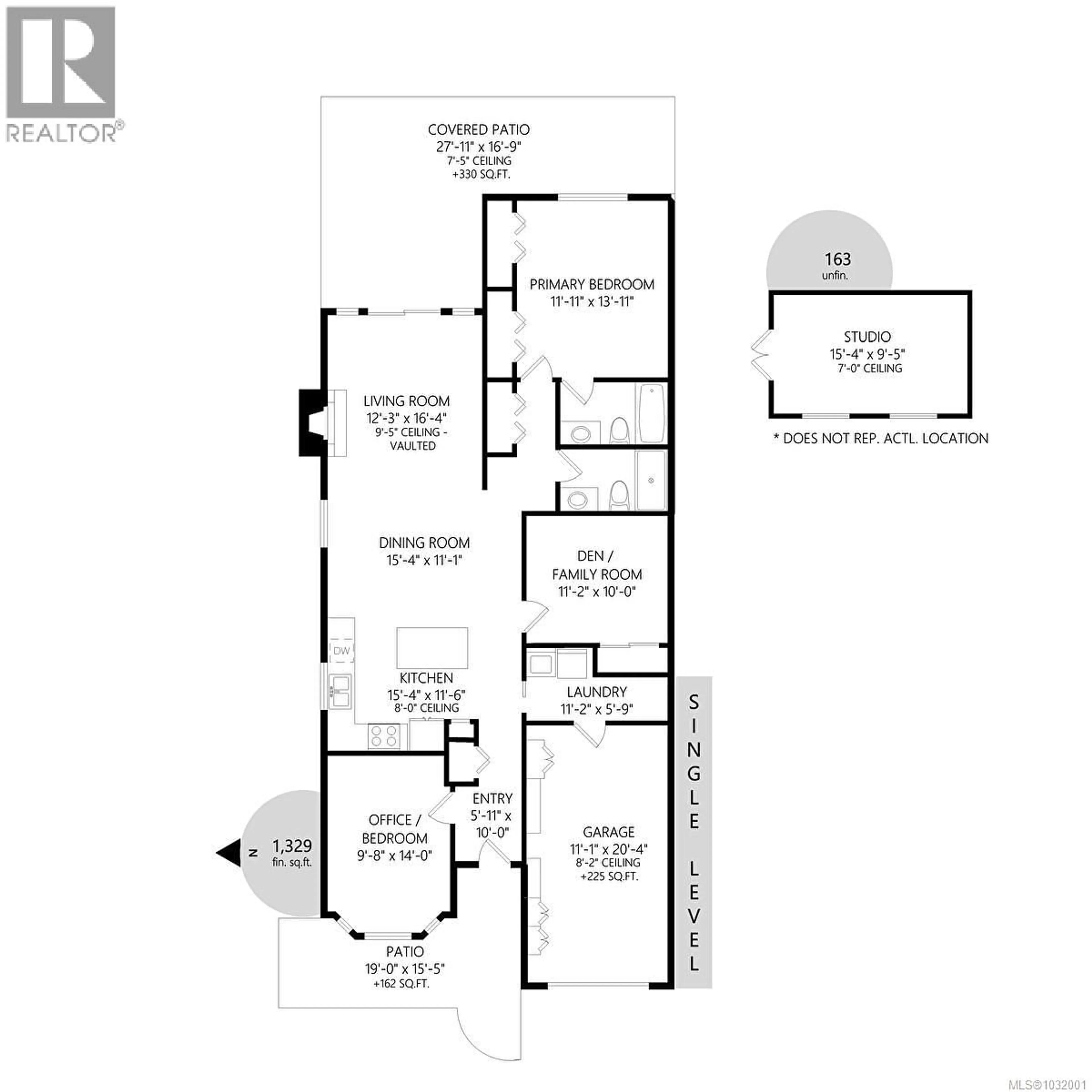 Floor plan for 2900 JONAS WAY, Chemainus British Columbia V0R1K3