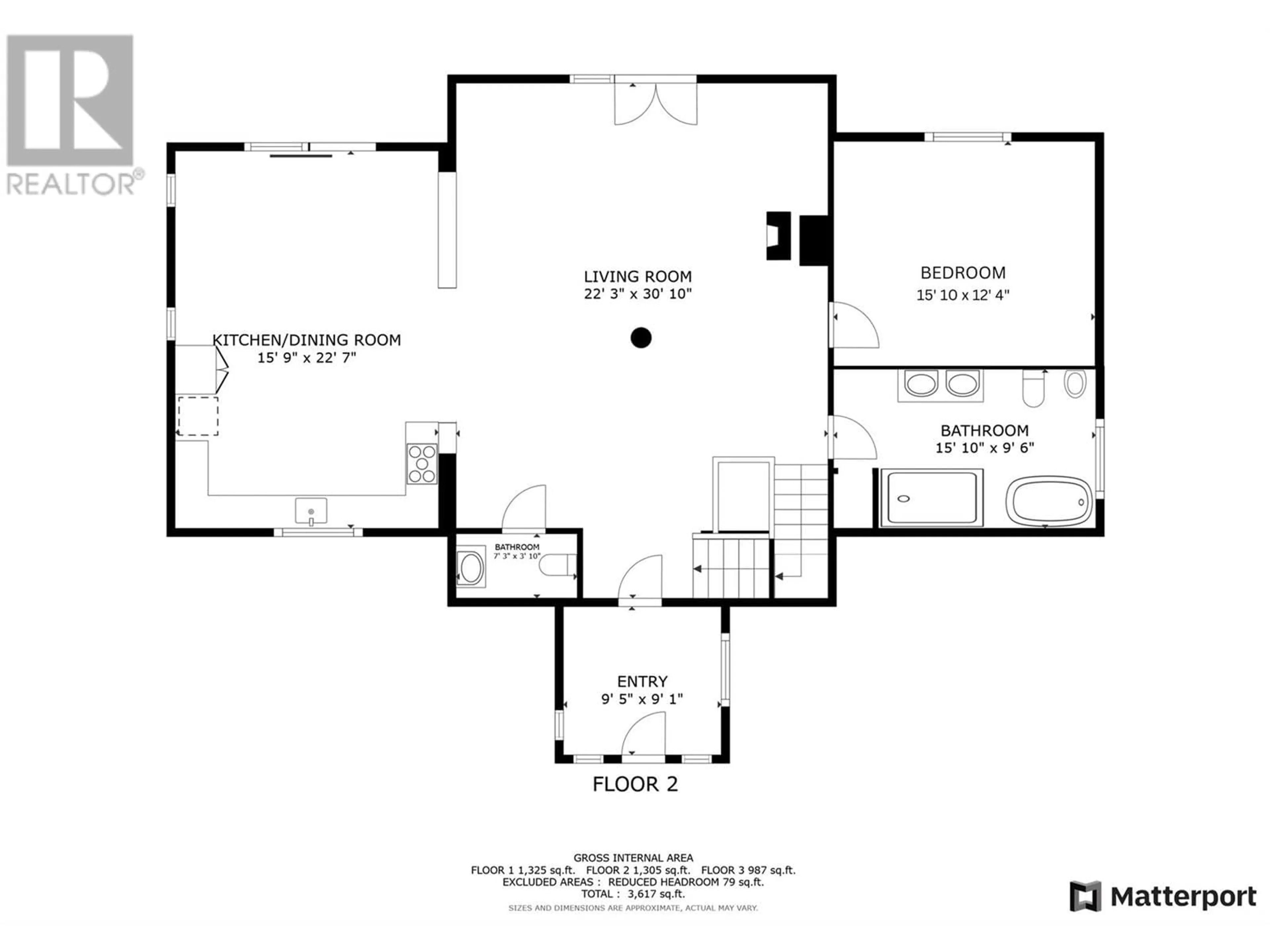 Floor plan for 592 Bear Valley Road, Lumby British Columbia V0E2G1