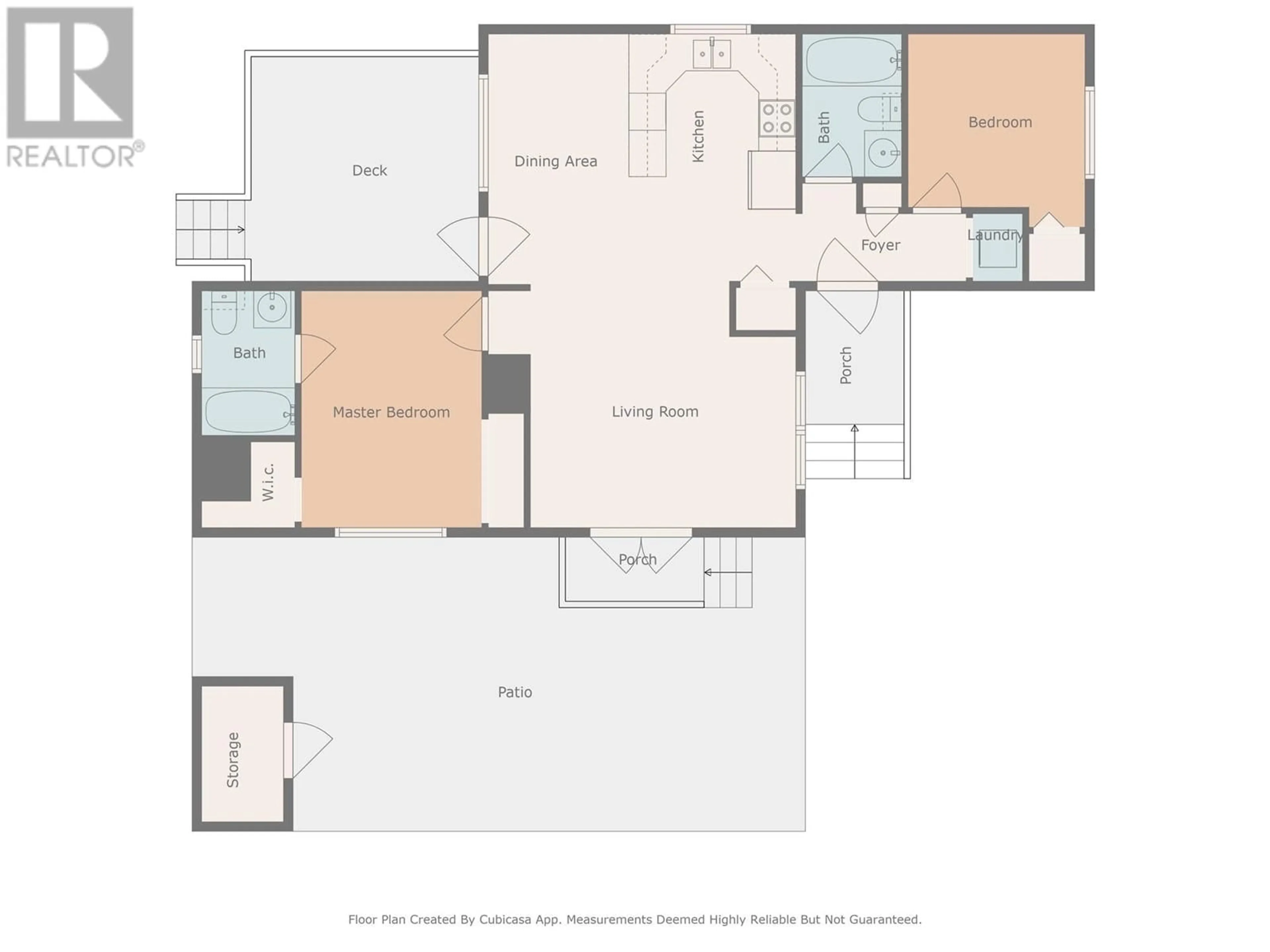 Floor plan for 1525 Westside Road Unit# 4, Kelowna British Columbia V1Z3Y3