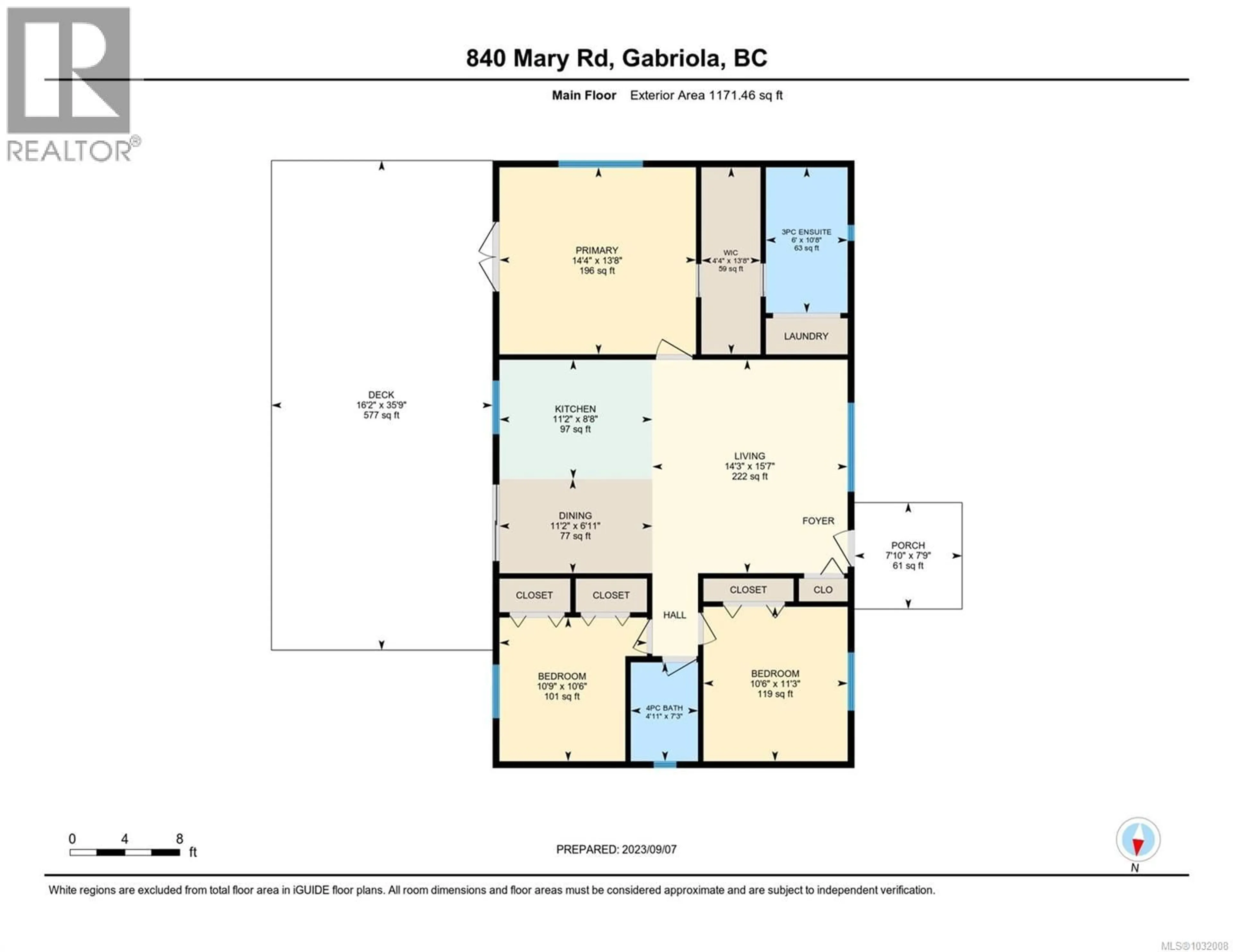 Floor plan for 840 MARY ROAD, Gabriola Island British Columbia V0R1X3
