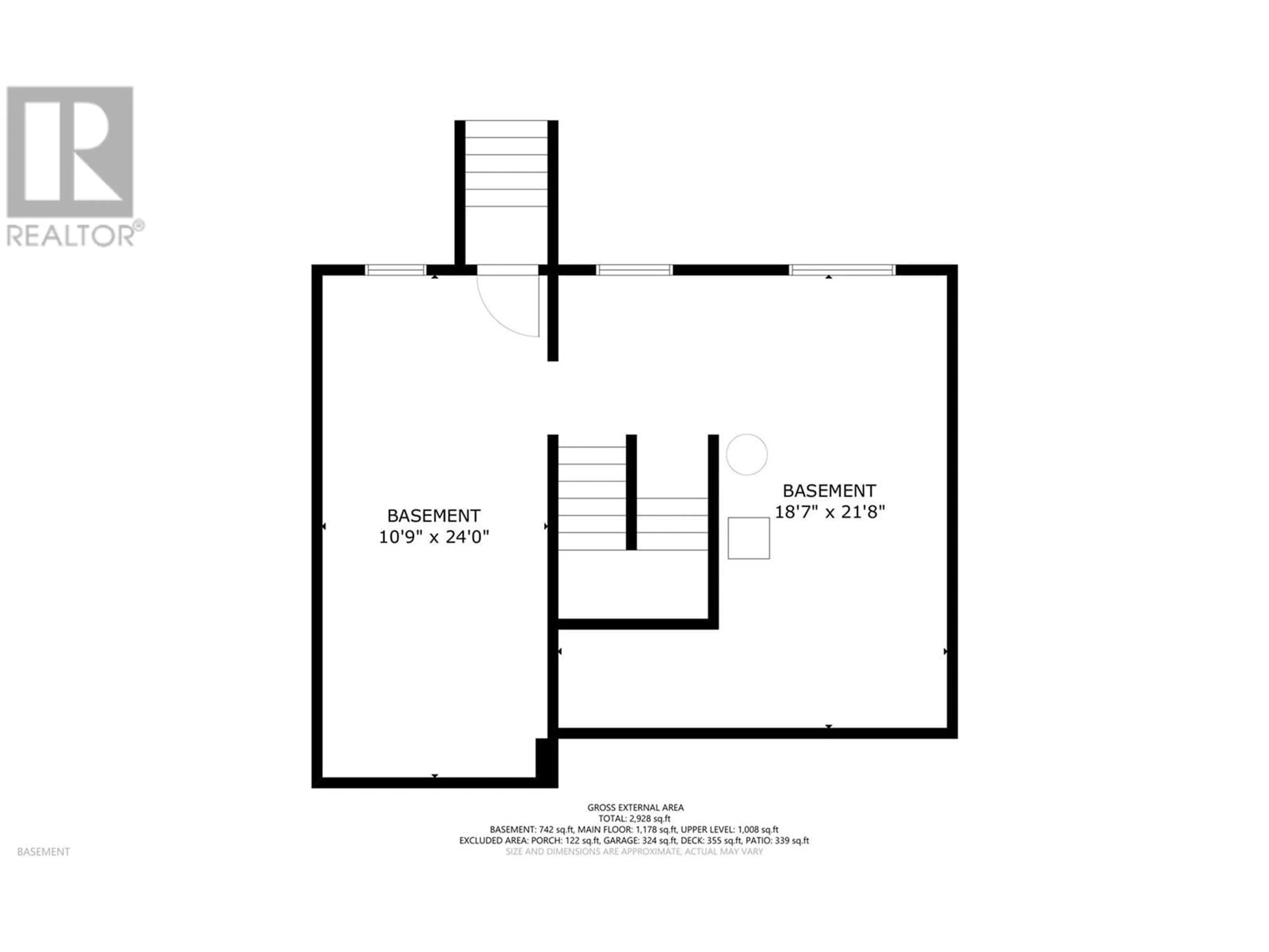 Floor plan for 2520 Pheasant Ridge Drive, Armstrong British Columbia V0E1B2