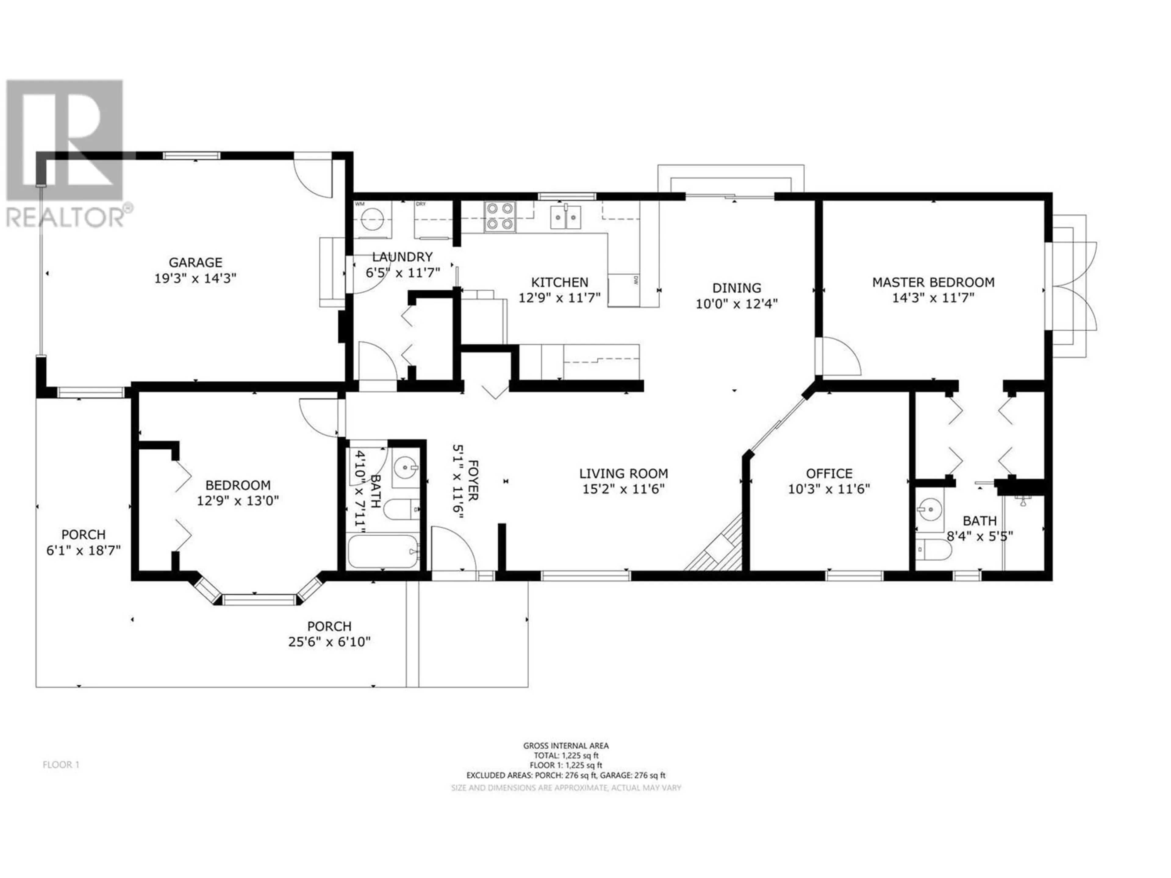 Floor plan for 3351 Mimosa Drive, Westbank British Columbia V4T3A5