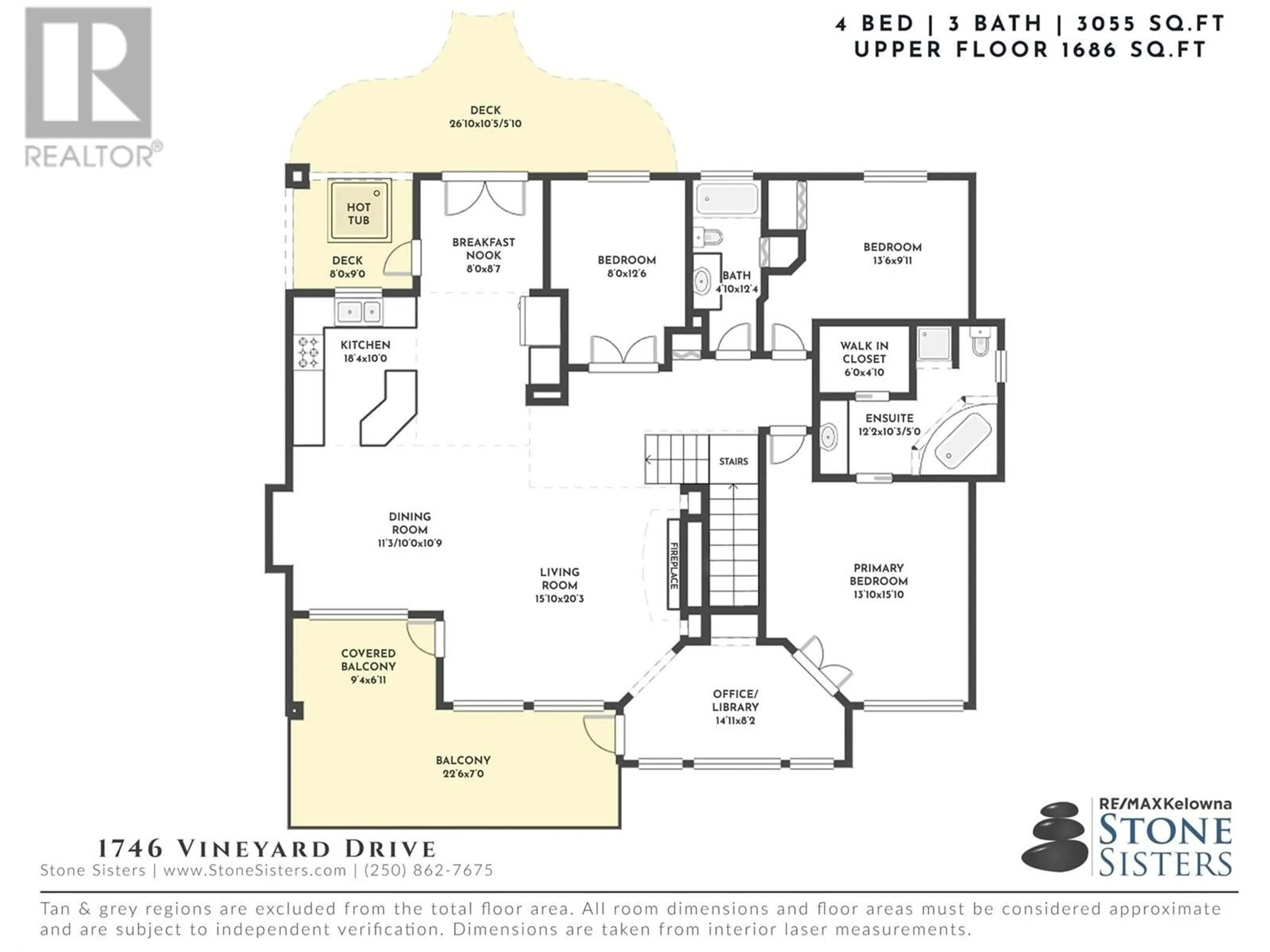 Floor plan for 1746 Vineyard Drive, West Kelowna British Columbia V4T2W7