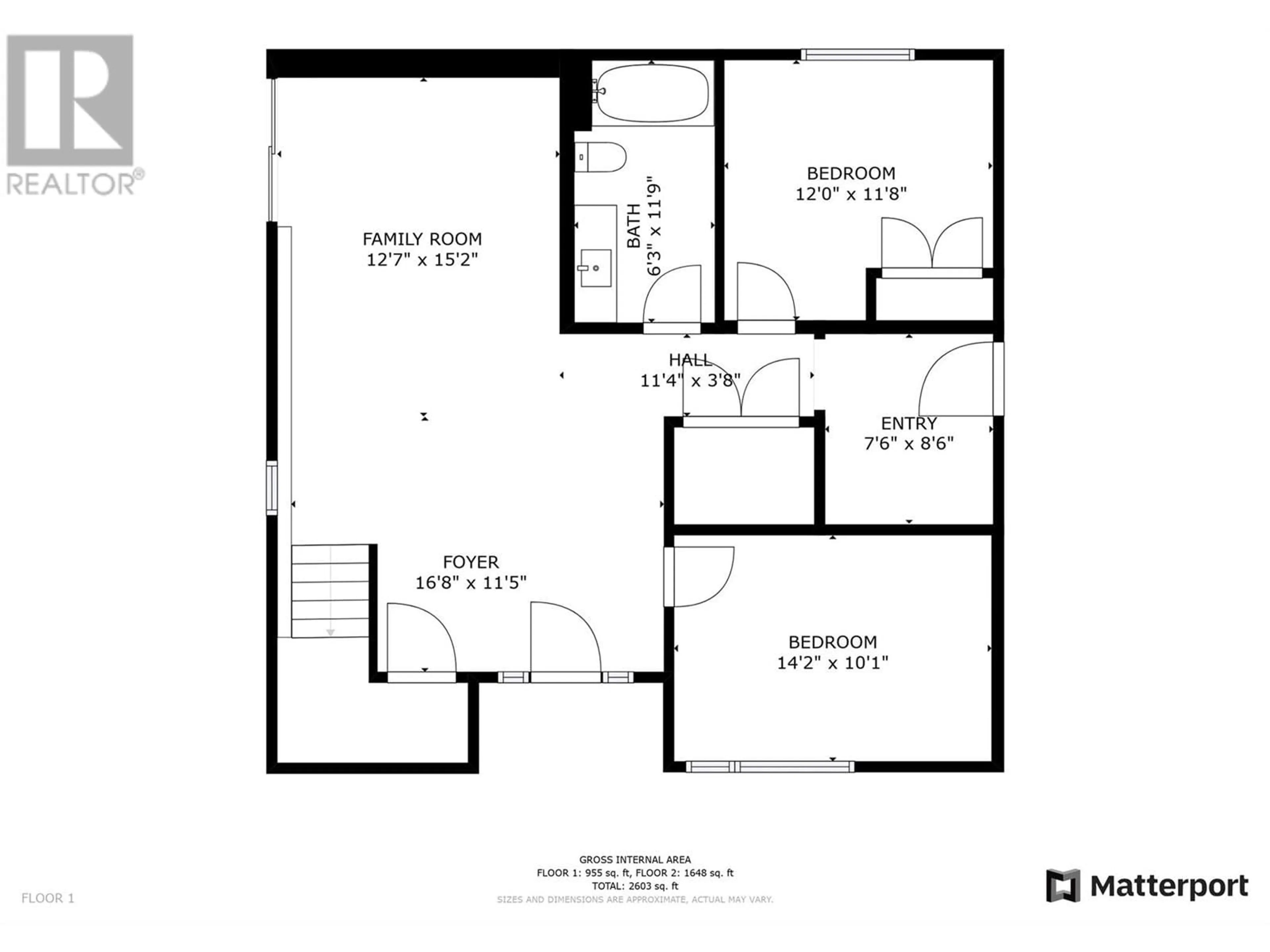 Floor plan for 7505 Kennedy Lane, Vernon British Columbia V1H1C4