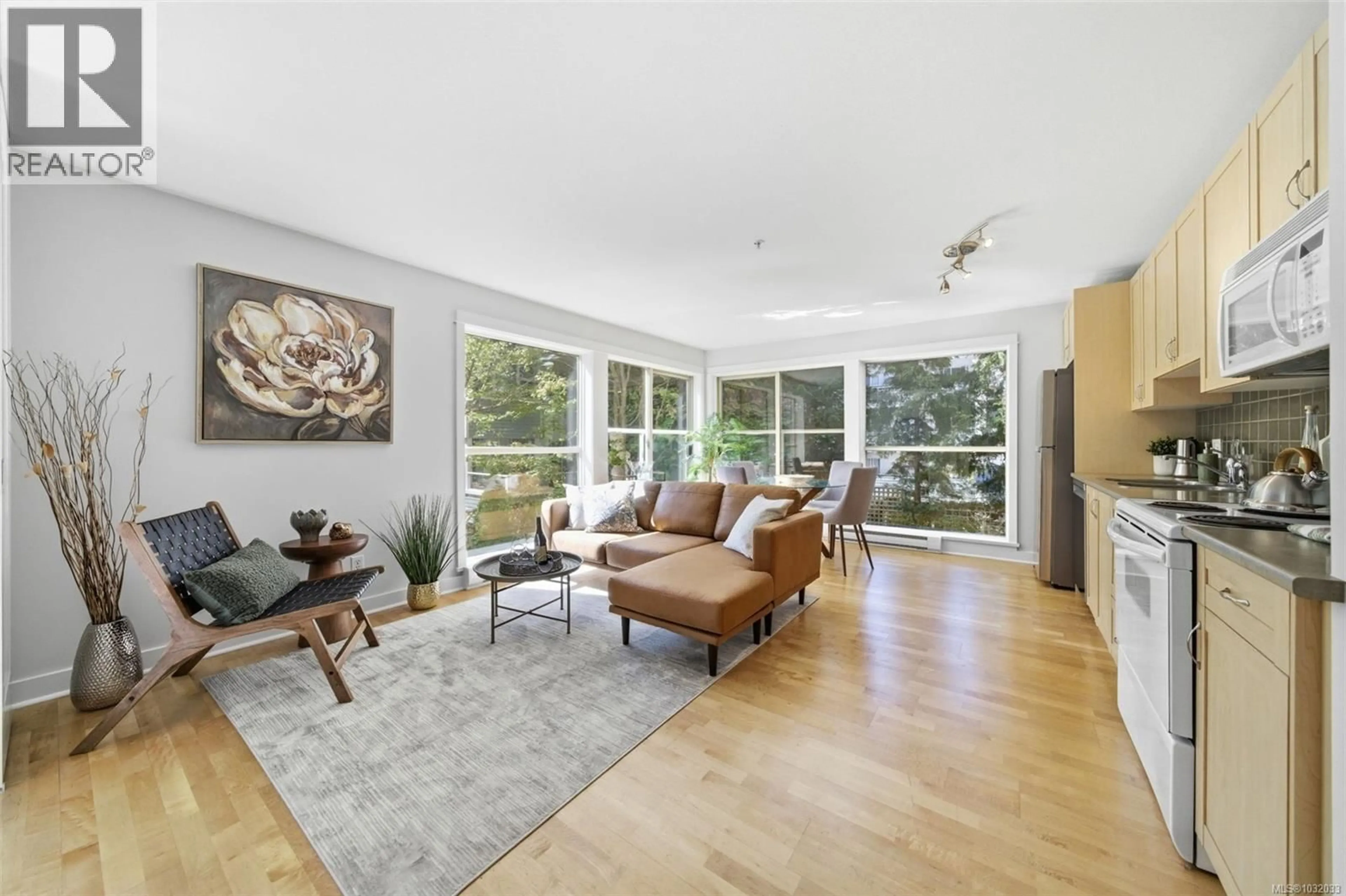 Living room with furniture, unknown for 206 - 1155 YATES STREET, Victoria British Columbia V8V3N1