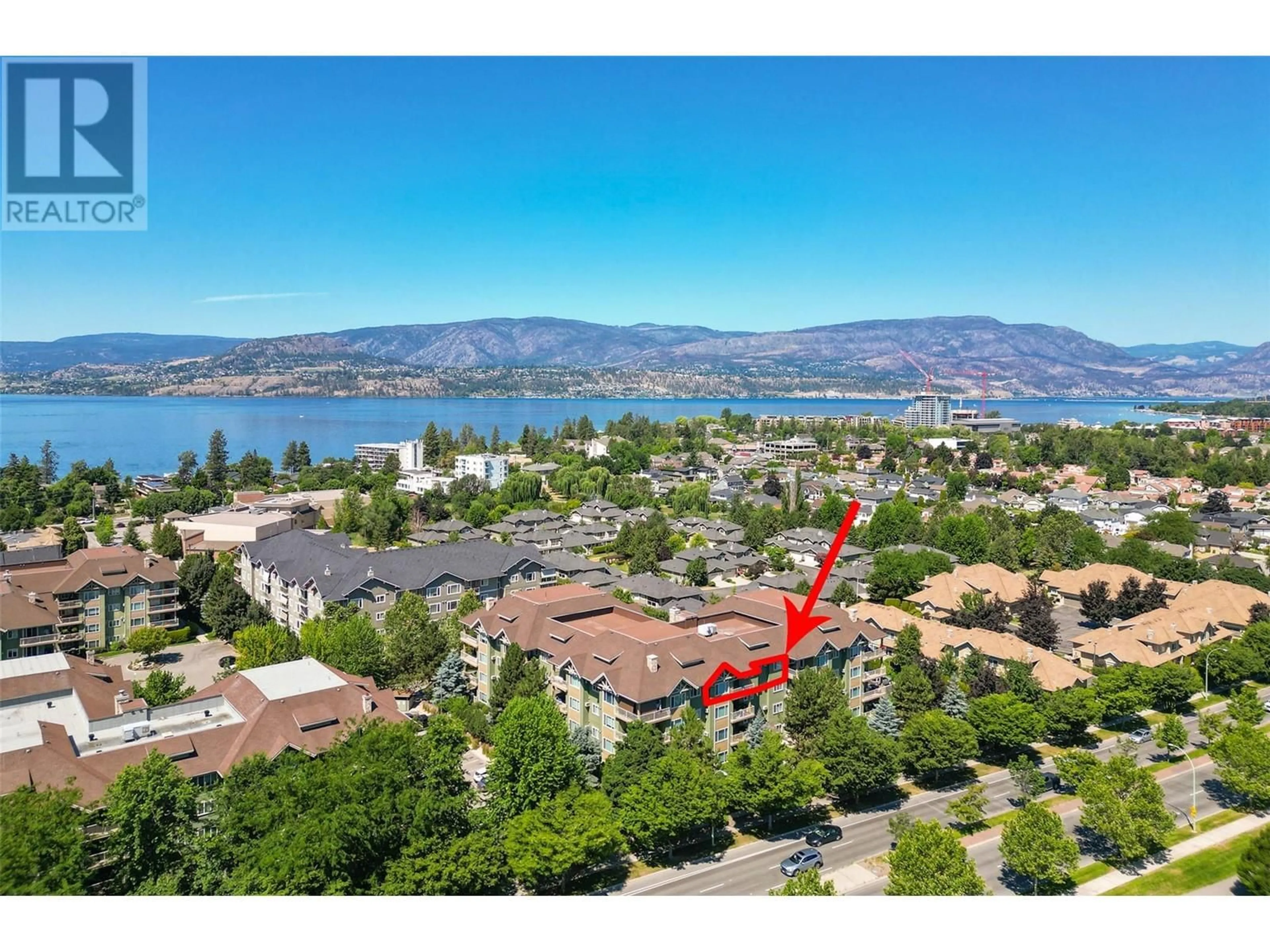 A pic from exterior of the house or condo for 688 Lequime Road Unit# 407, Kelowna British Columbia V1W1A4
