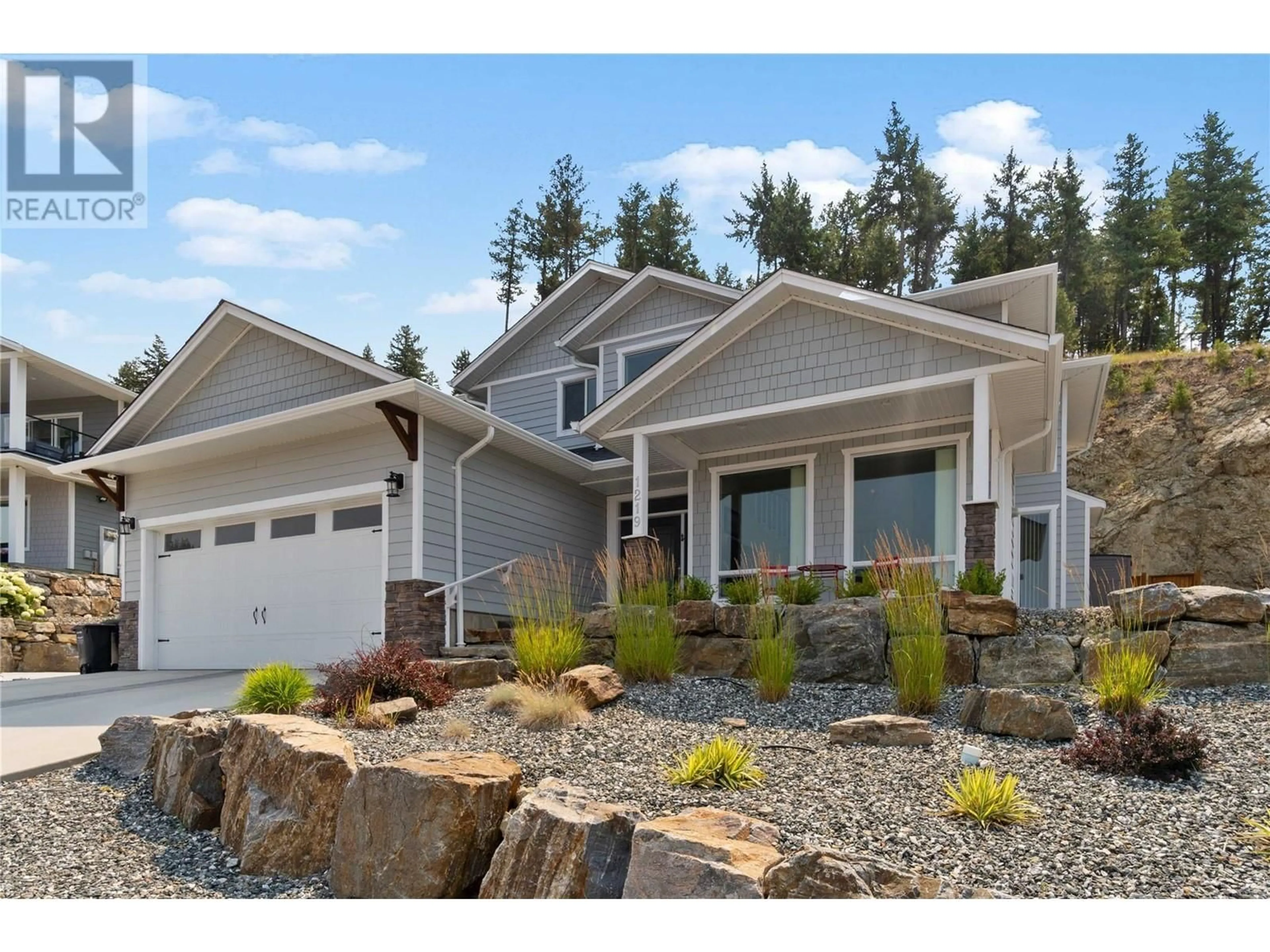 Frontside or backside of a home, cottage for 1219 Monte Vista Avenue, Kelowna British Columbia V1P1S6