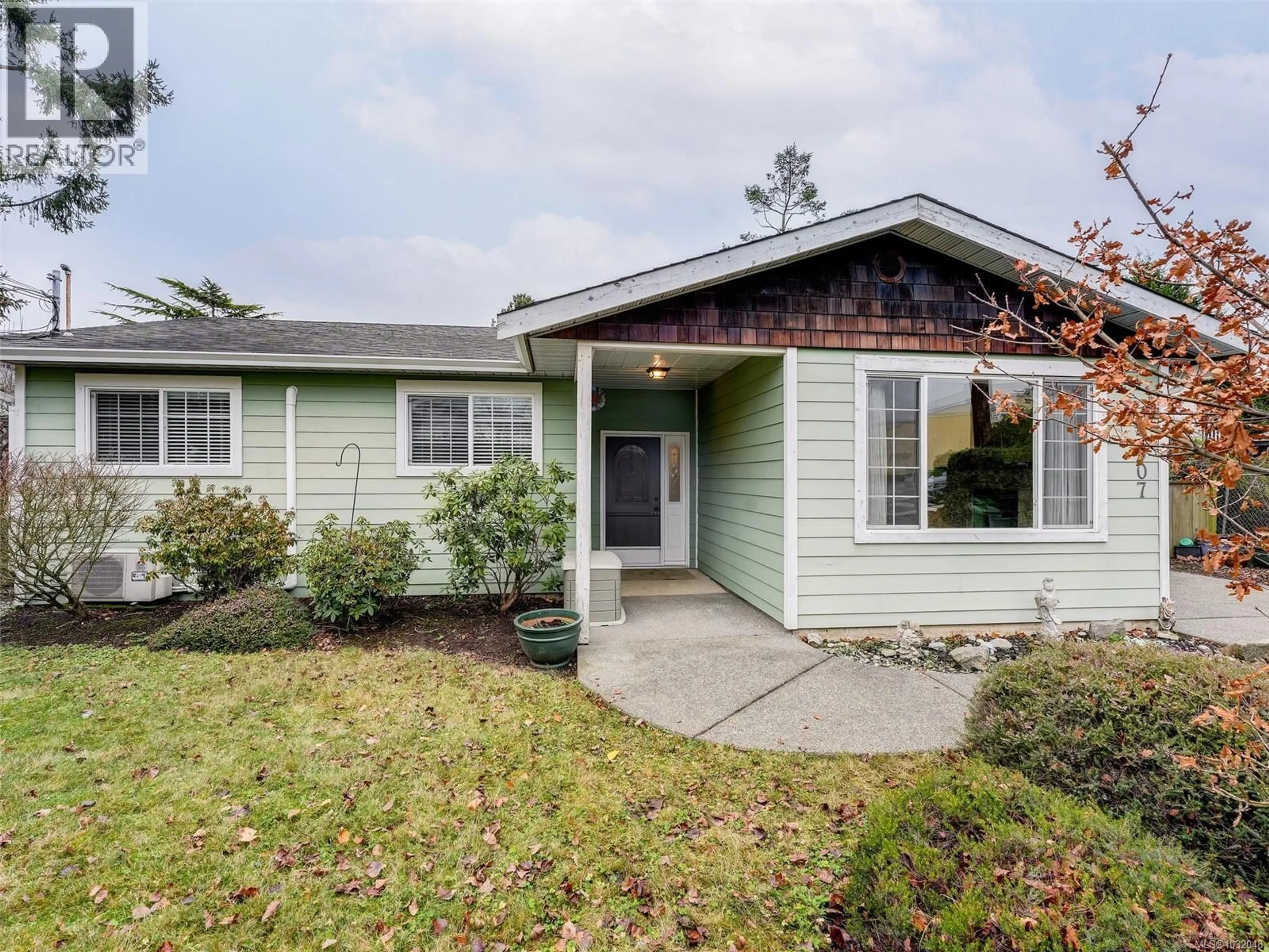 Home with vinyl exterior material, street for 9907 GALARAN ROAD, Sidney British Columbia V8L4G5