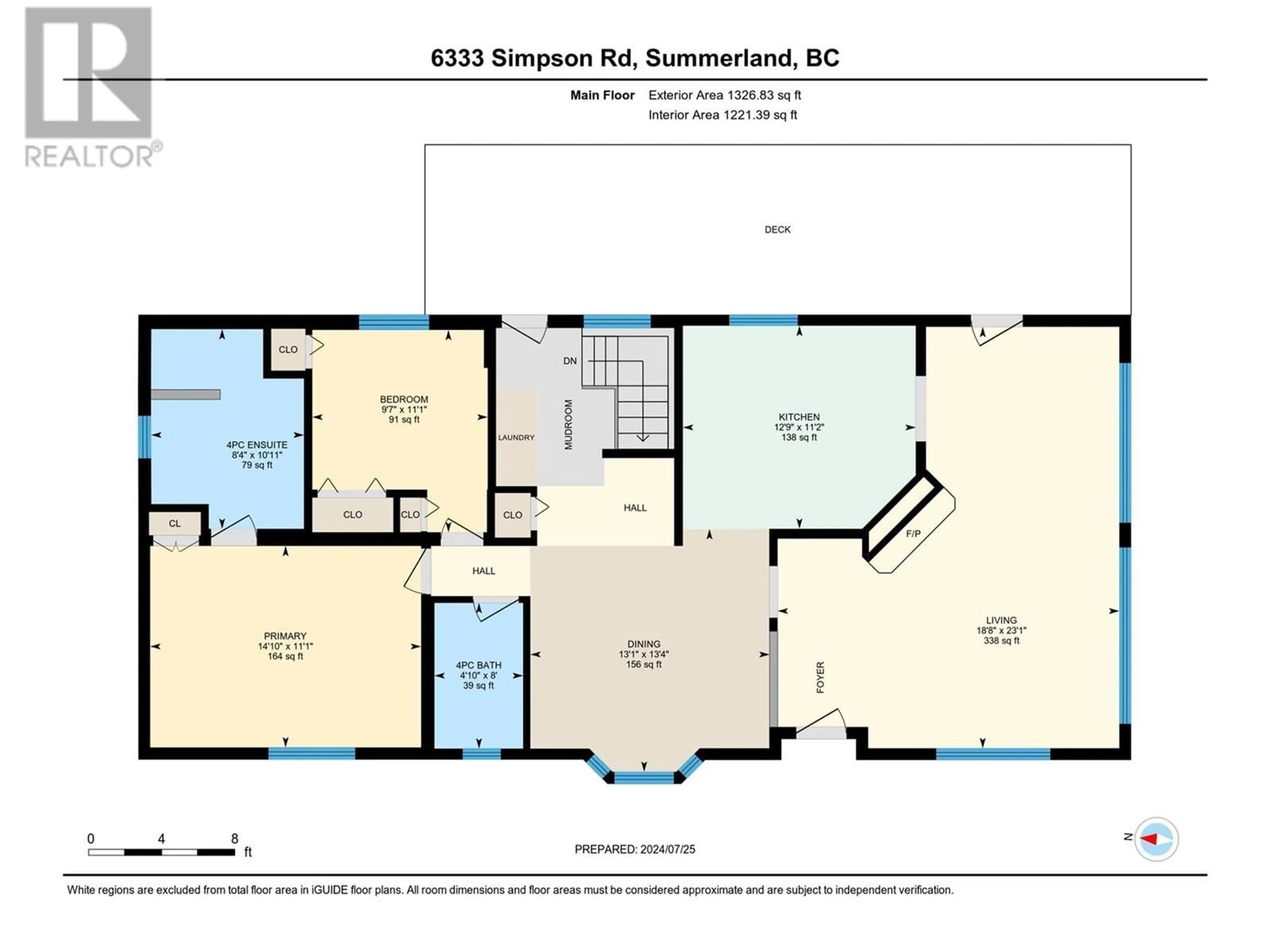 Floor plan for 6333 Simpson Road, Summerland British Columbia V0H1Z2