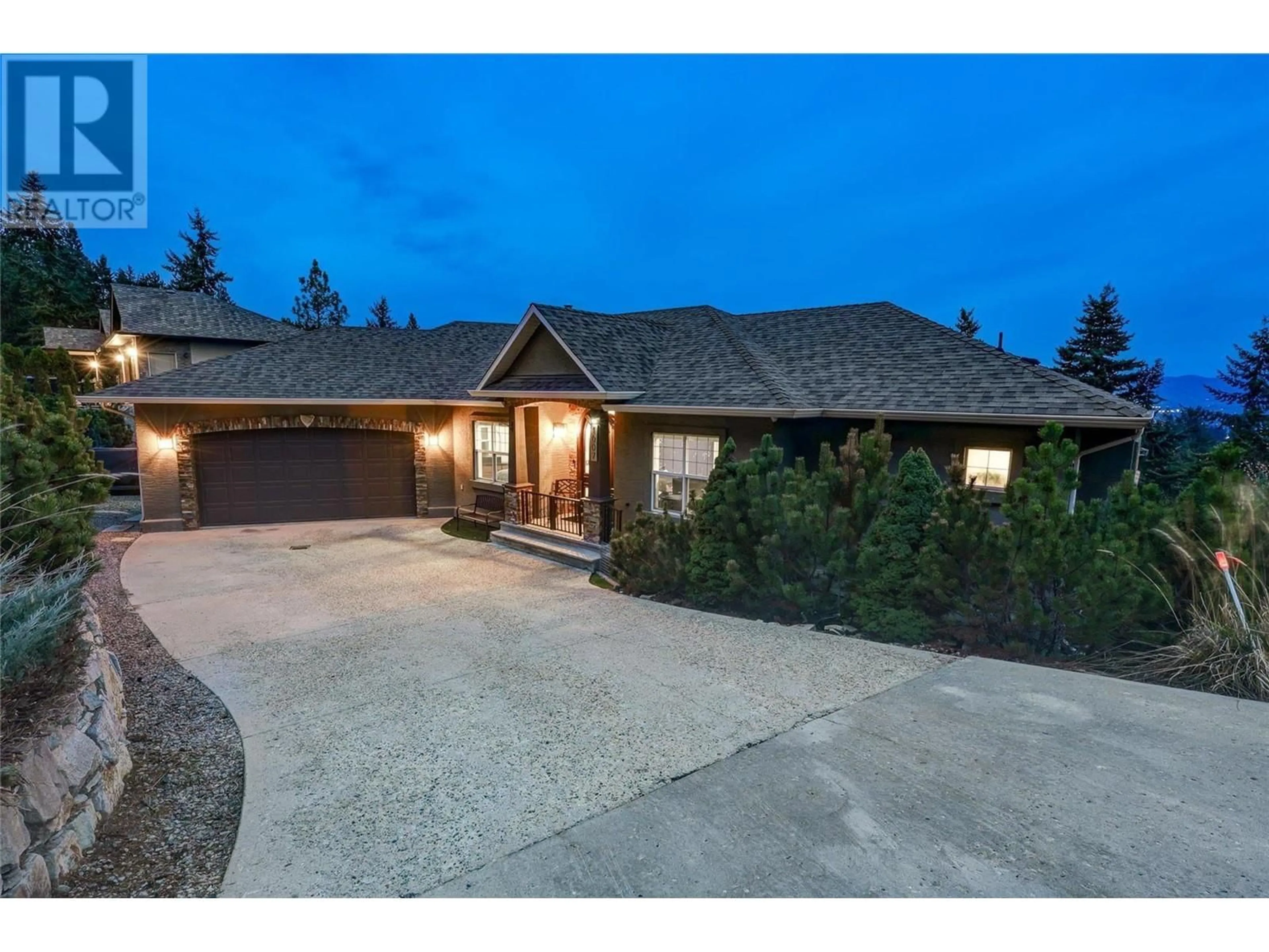 Frontside or backside of a home for 1007 Aurora Heights, West Kelowna British Columbia V1Z3N5