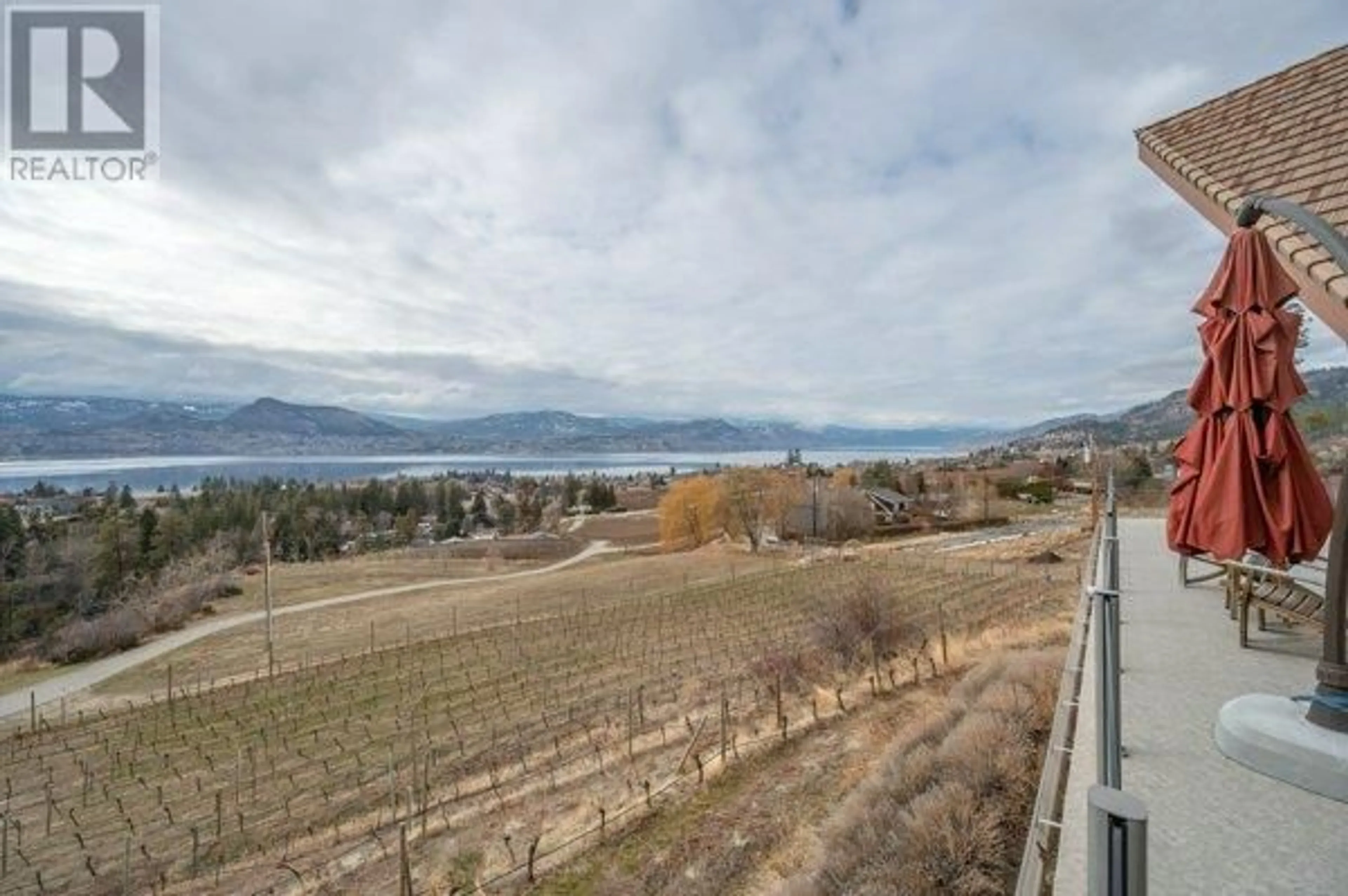 A pic from outside/outdoor area/front of a property/back of a property/a pic from drone, water/lake/river/ocean view for 3700 PARTRIDGE ROAD, Naramata British Columbia V0H1N0