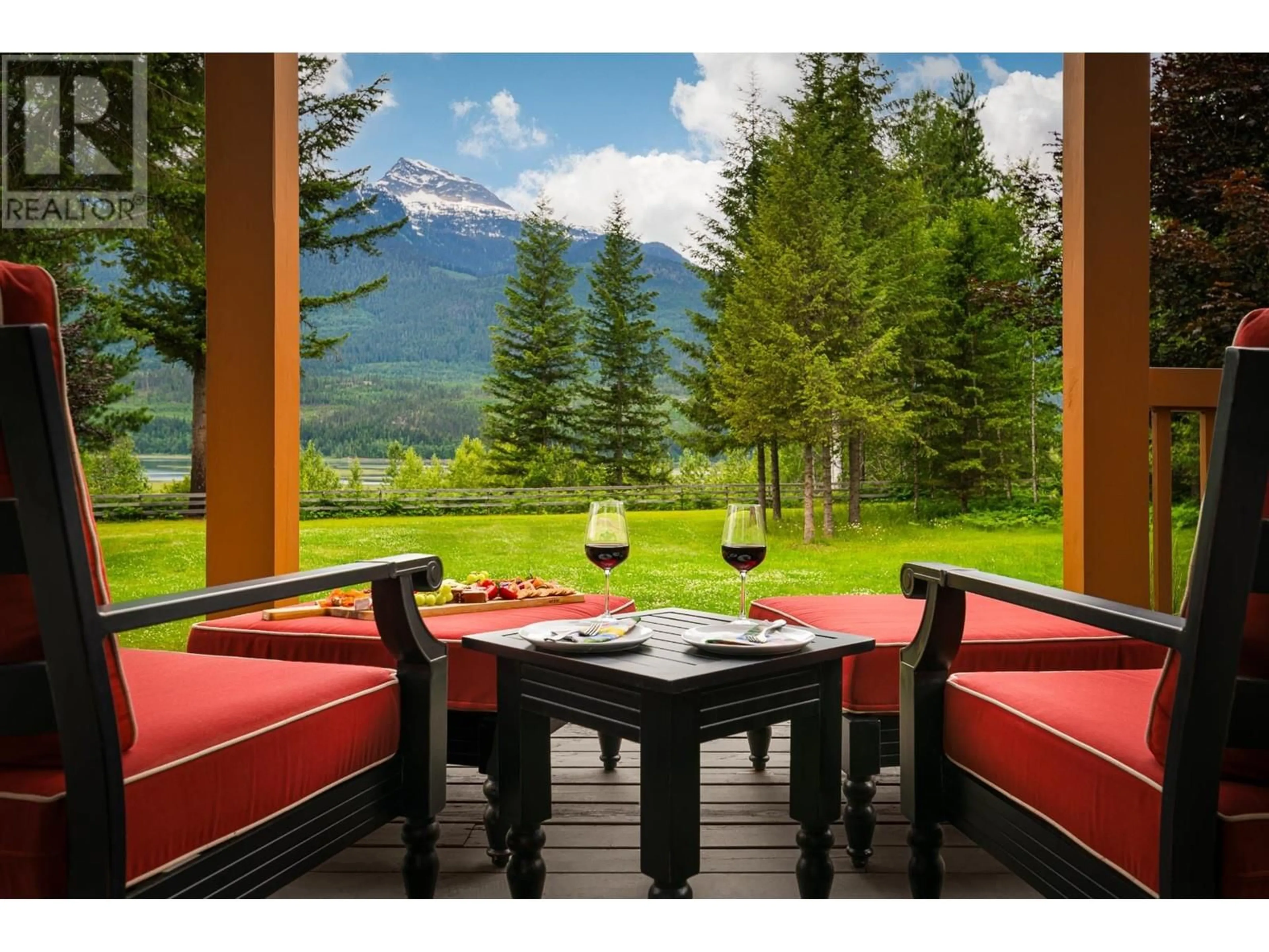 Patio, mountain view for 4785 Airport Way, Revelstoke British Columbia V0E2S3