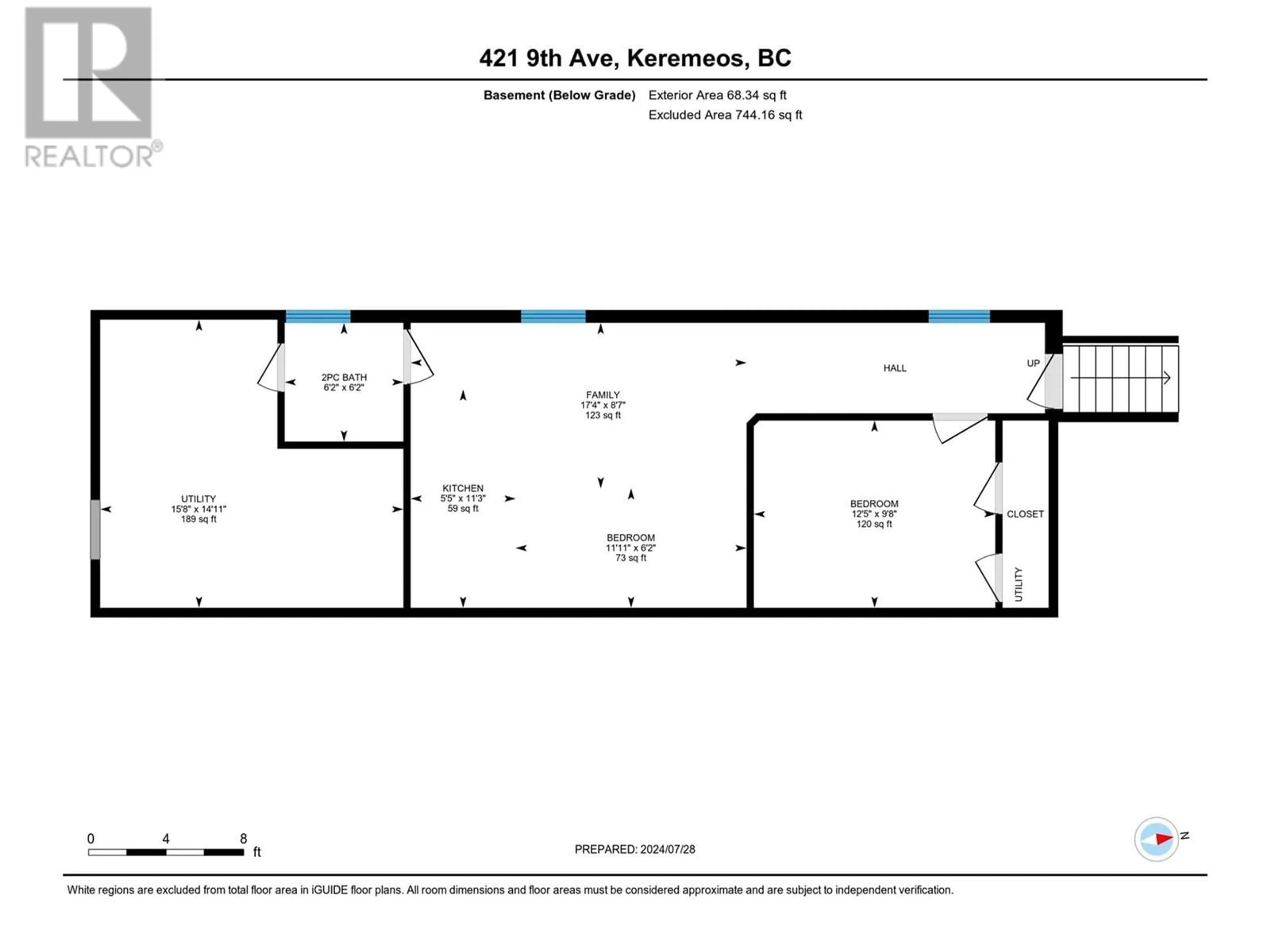 Floor plan for 421 9th Avenue, Keremeos British Columbia V0X1N3