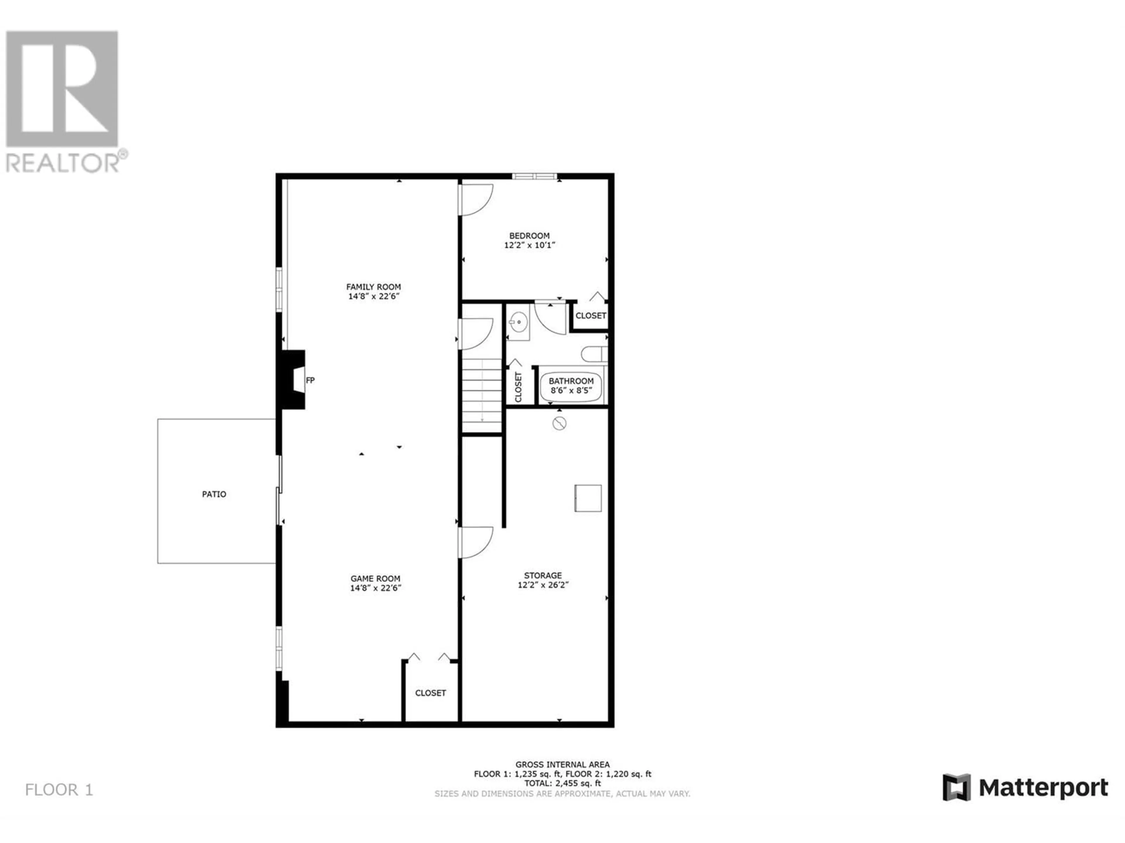 Floor plan for 2675 Pine Avenue Unit# 46, Lumby British Columbia V0E2G5