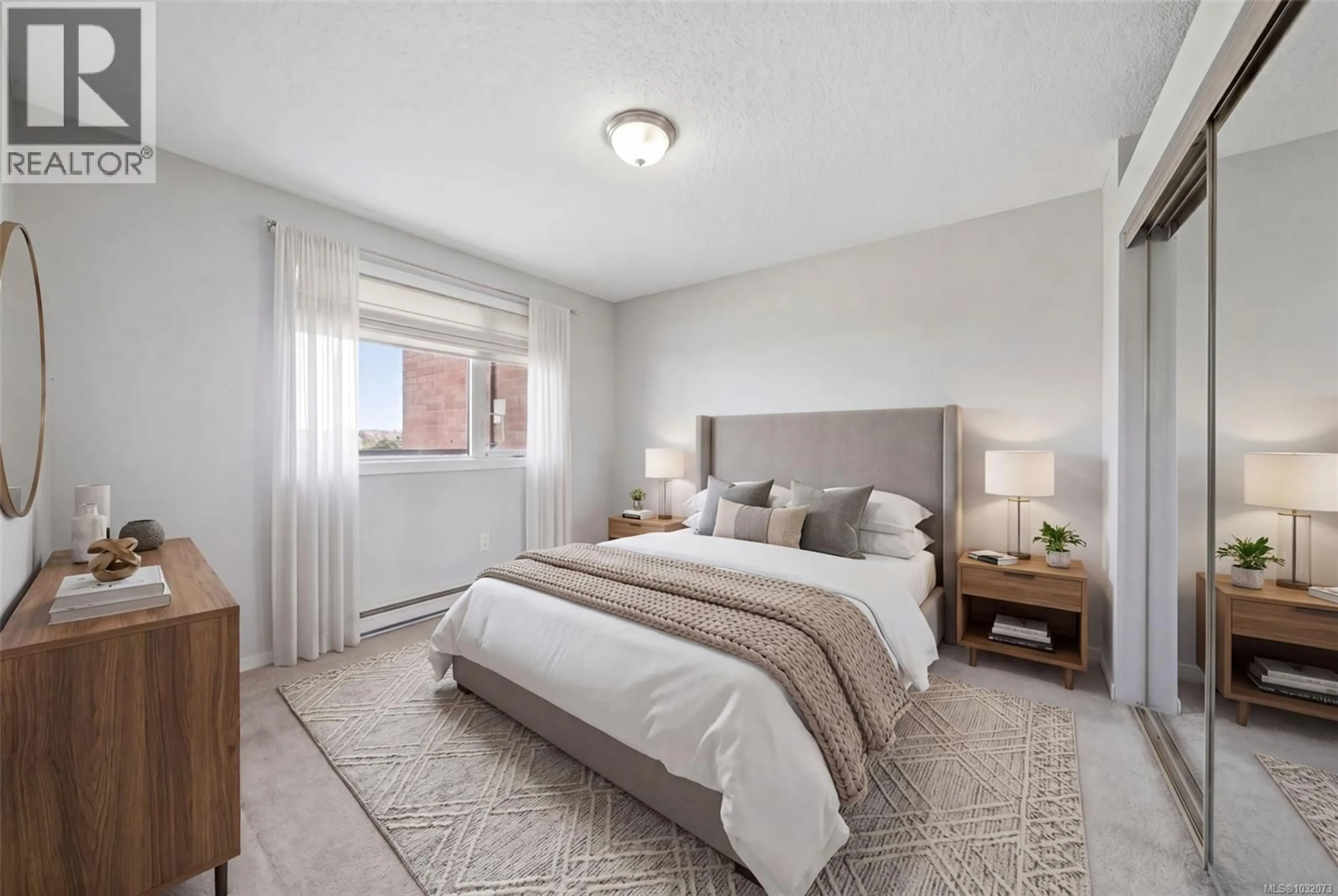 Bedroom with bed, unknown for 308 - 103 GORGE ROAD EAST, Victoria British Columbia V9A6Z2