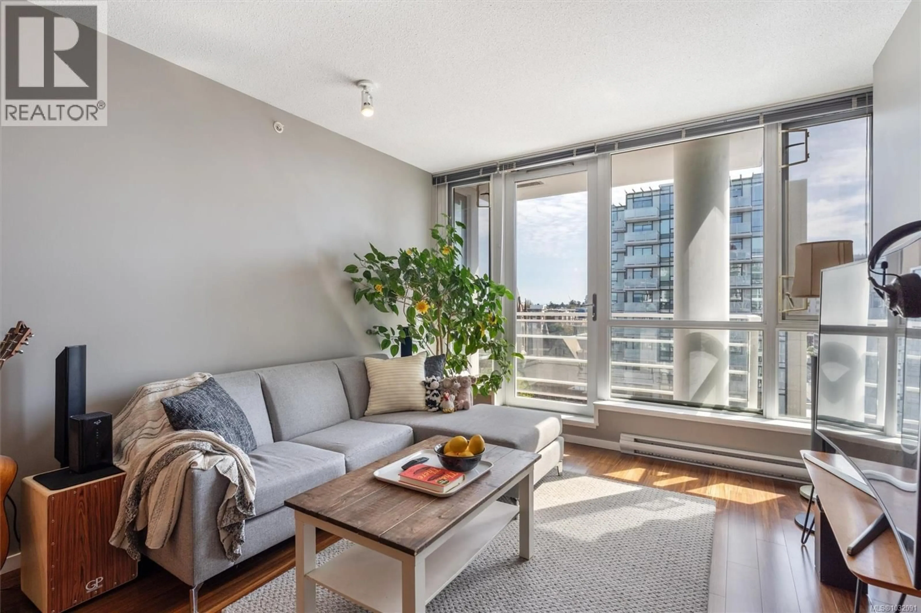 Living room with furniture, unknown for 1101 - 834 JOHNSON STREET, Victoria British Columbia V8W1N3